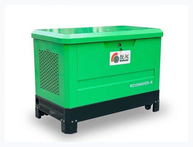RZ32000SED-R  26KW Four-cylinder Dual-fuel Silent Water-cooled Generator Set  Gasoline &Gas