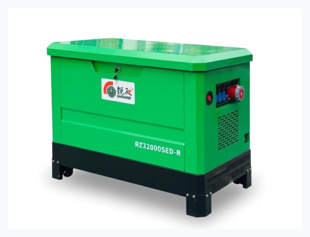 RZ32000SED-R  26KW Four-cylinder Dual-fuel Silent Water-cooled Generator Set  Gasoline &Gas