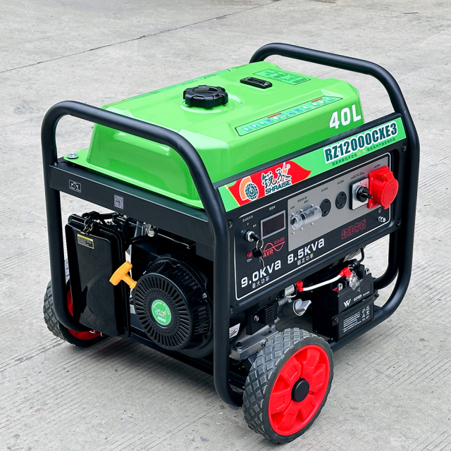 RZ12000CXE3   9 kVA  Dual-voltage Equal-Power Gasoline Generator Set