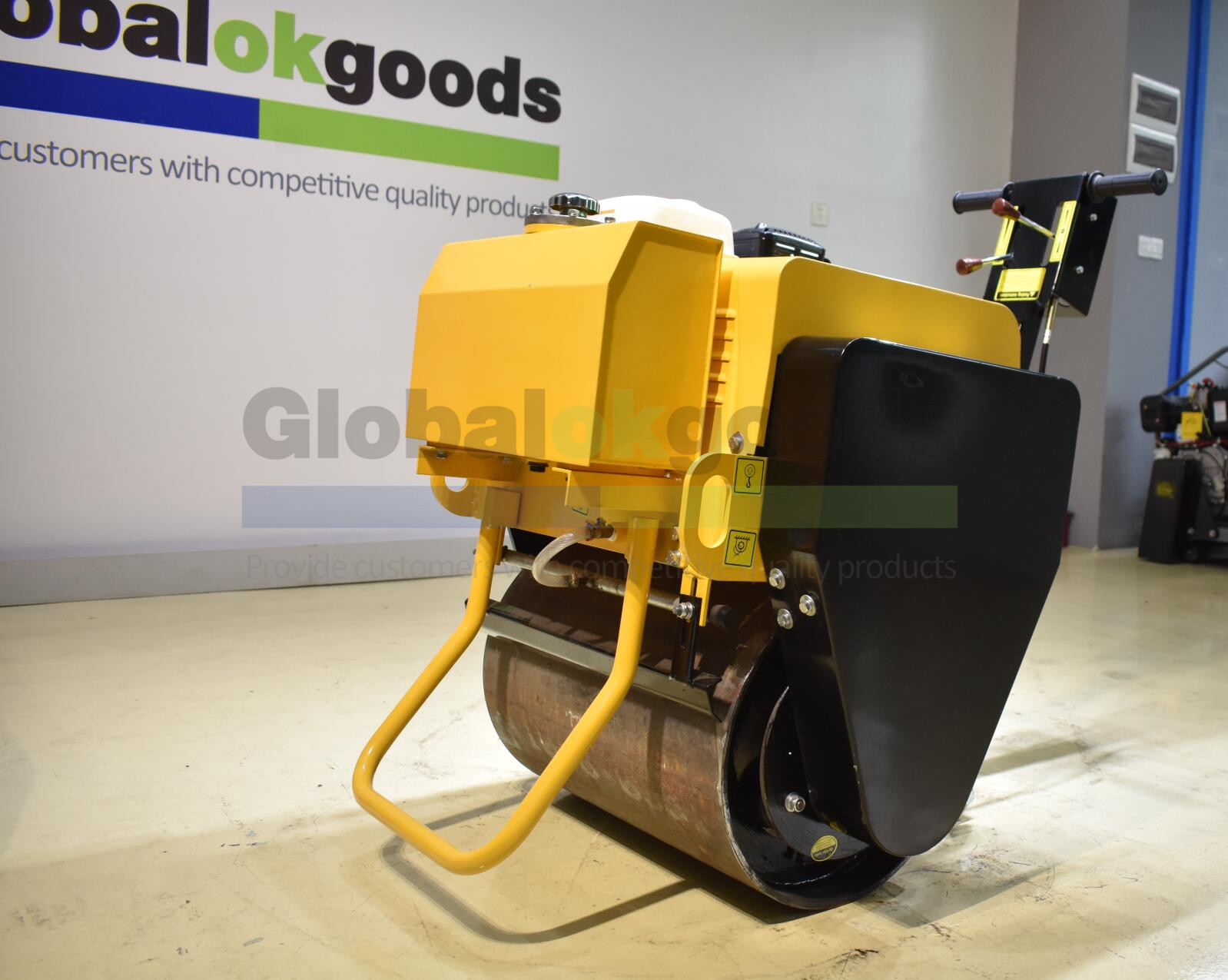 High-quality Walk-behind Road Roller, Original HONDA Gasoline engine, Japan Hydraulic system