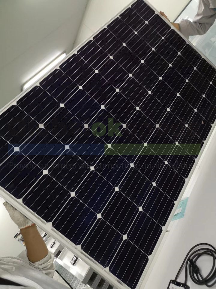 High-quality mono 295W Solar Panel 100% Power  High Conversion Efficiency