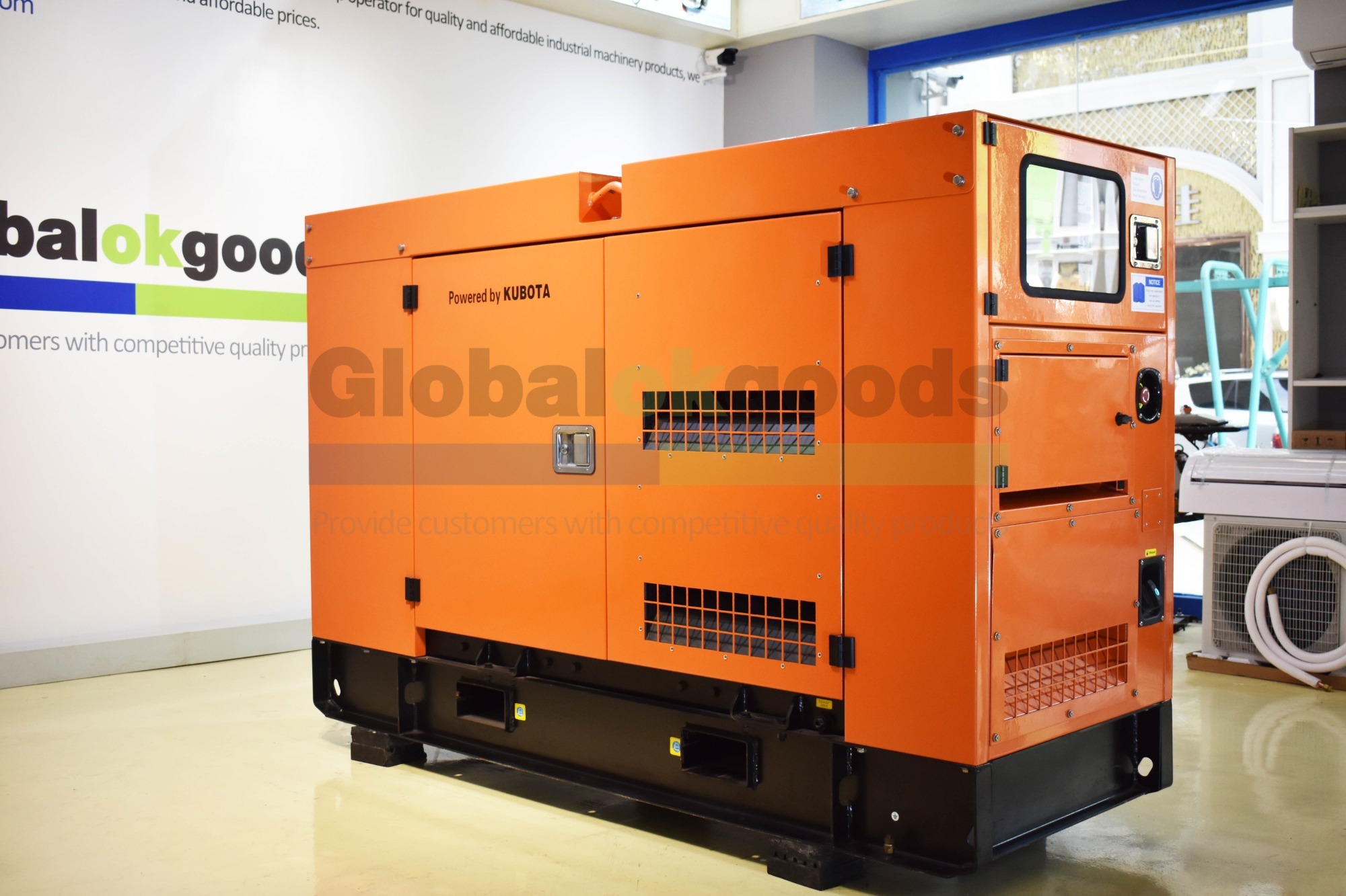 KUBOTA , Continuous: 25KVA  Standby:27.5KVA, Japan Original  Ultra Silent Diesel Generator 55dB/7m