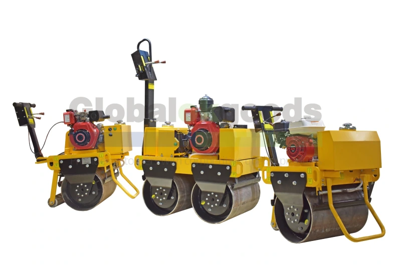High-quality Double drum Diesel Road Roller, with Japan Yanmar technology Air-cooled Engine, Walking back and forth, Lengthened operating arm, Easy to