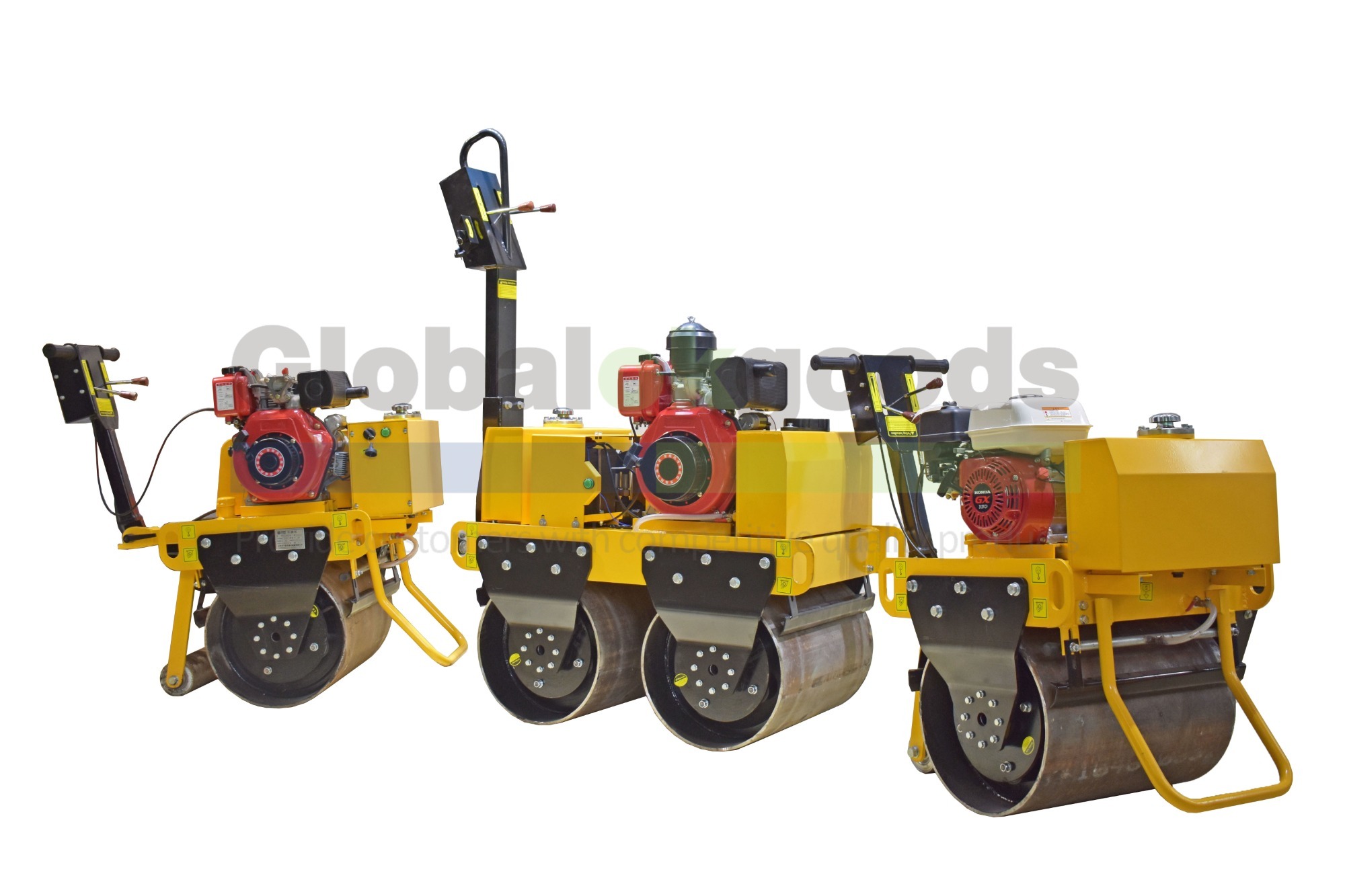 High-quality Double drum Diesel Road Roller, with Japan Yanmar technology Air-cooled Engine, Walking back and forth, Lengthened operating arm, Easy to