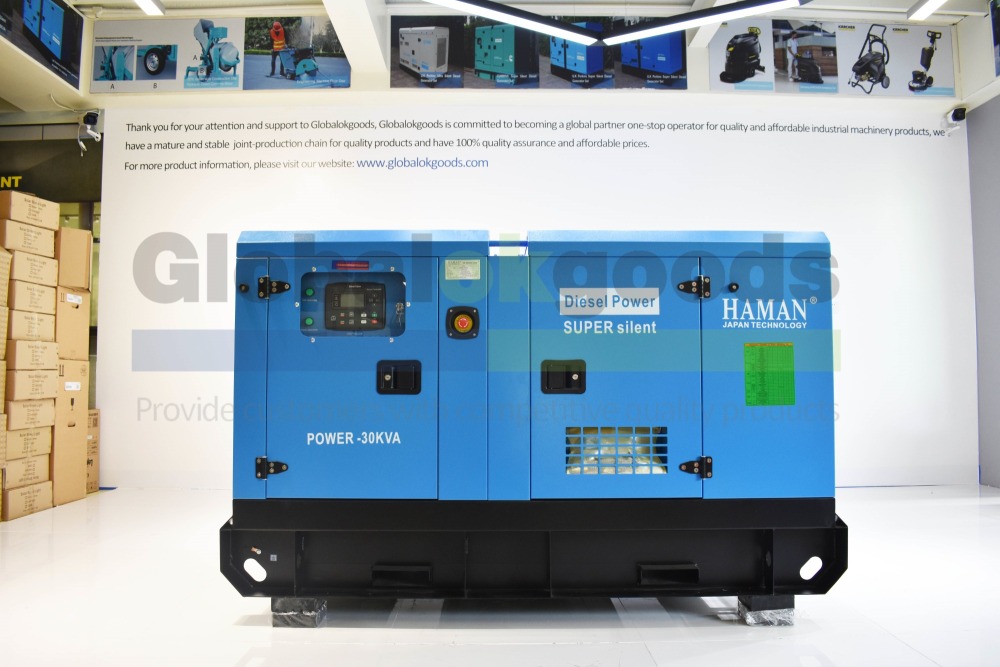 Japan HAMANディーゼル発電機POWER: 30KVA SUPER SILENT Diesel Generato, Japan Yanmar technology, Long-lasting and durable, Small and low fuel consumption,Super