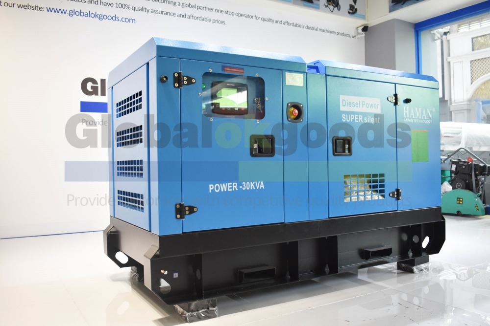 Japan HAMANディーゼル発電機POWER: 30KVA SUPER SILENT Diesel Generato, Japan Yanmar technology, Long-lasting and durable, Small and low fuel consumption,Super