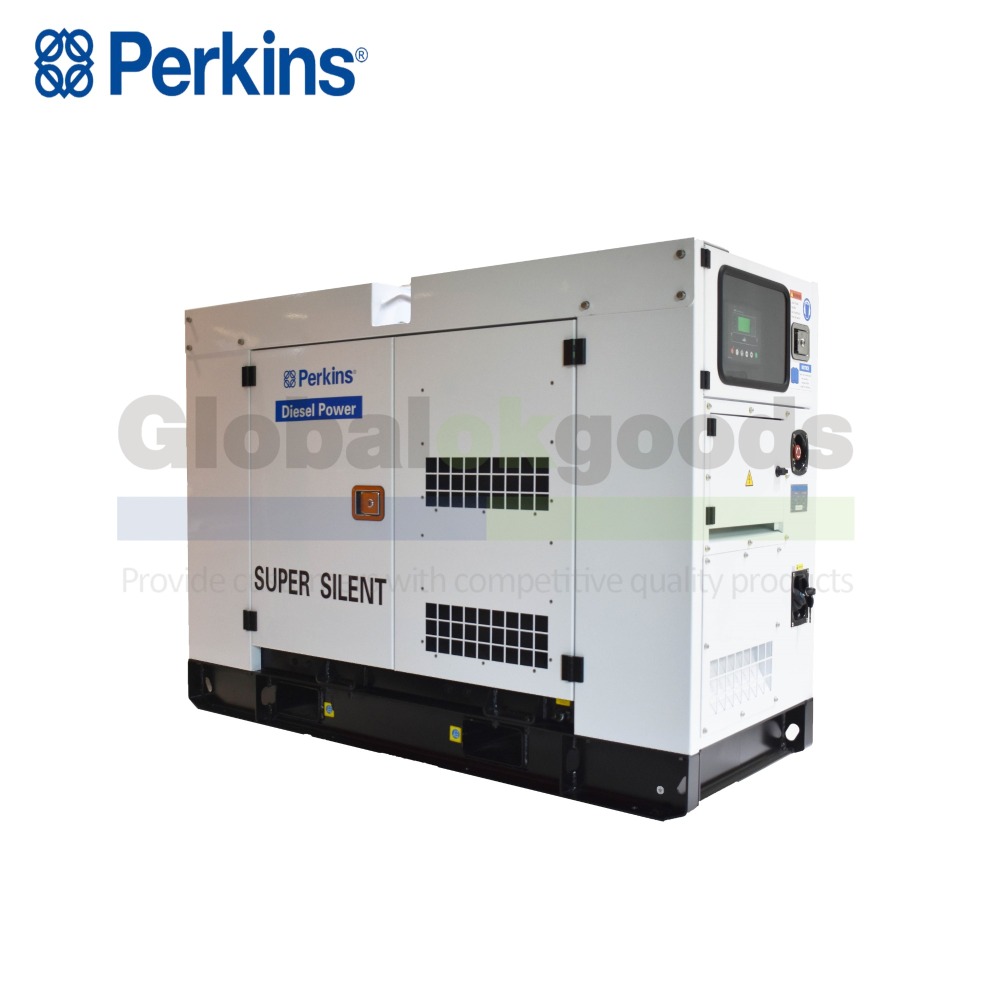PERKINS Diesel Generator POWER:22KVA, UK.DSE Control System, Noise level less than 55dB