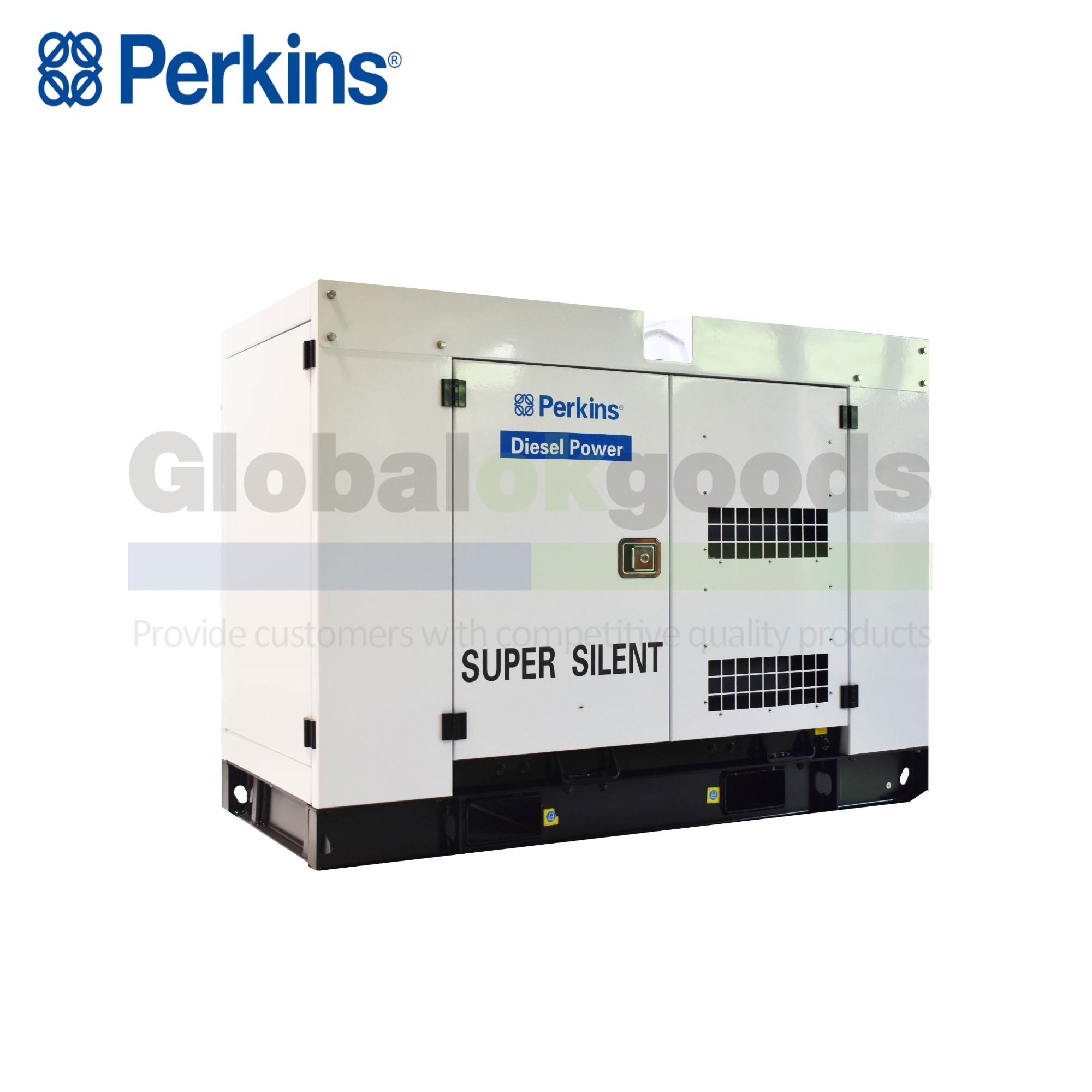PERKINS Diesel Generator POWER:22KVA, UK.DSE Control System, Noise level less than 55dB