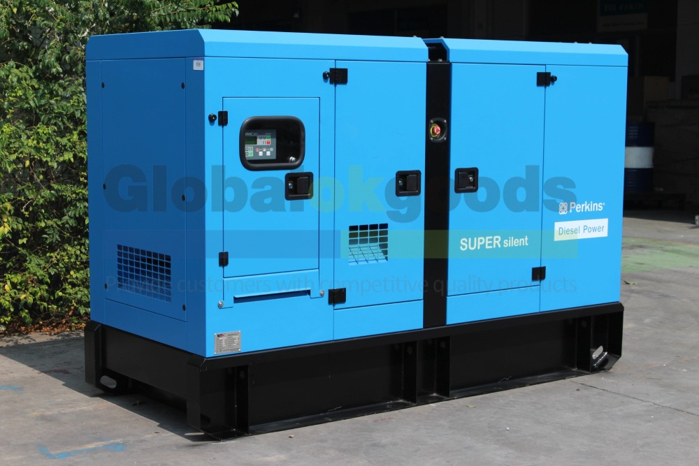 UK.PERKINS 72KVA SUPER SILENT Diesel Generator, UK.DSE Control System