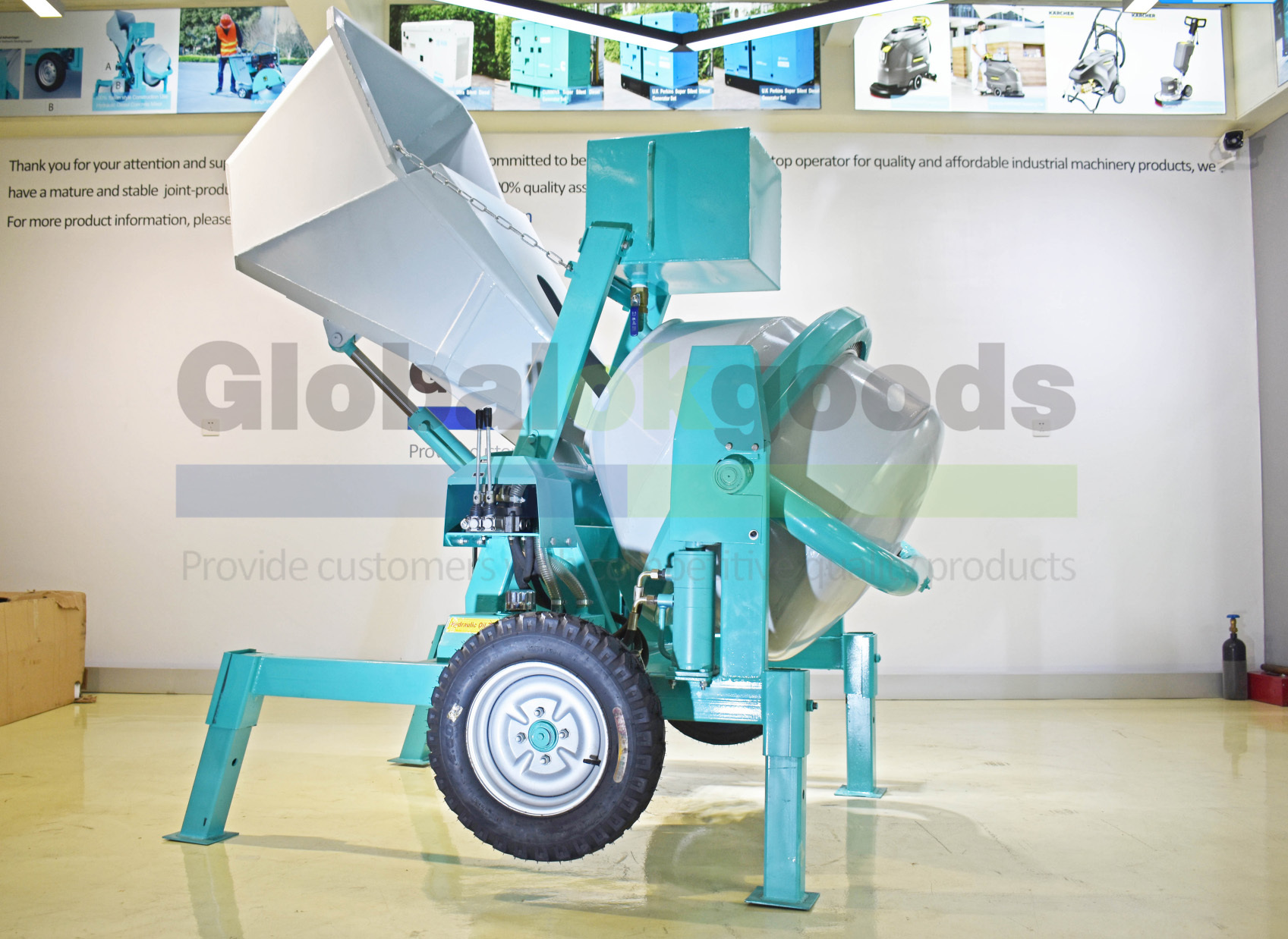 400L Diesel Concrete Mixer,  Italian Series Hydraulic