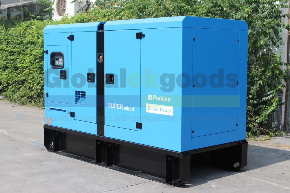 UK.PERKINS 72KVA SUPER SILENT Diesel Generator, UK.DSE Control System