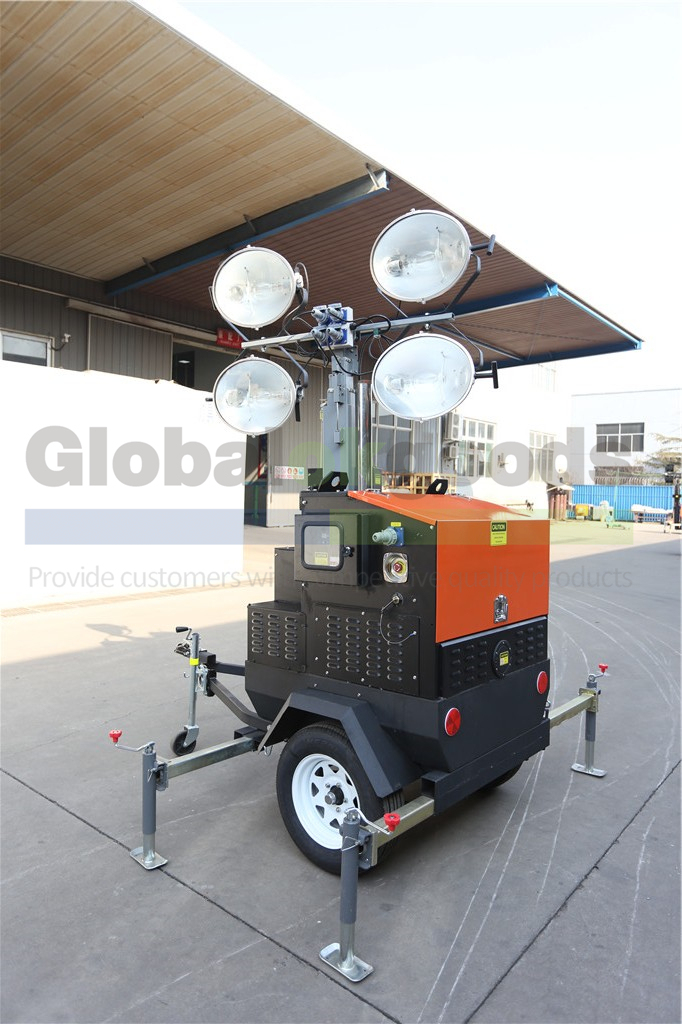 KUBOTA Electric 9m High Metal Halide Diesel Lighting Tower I9T 4000W