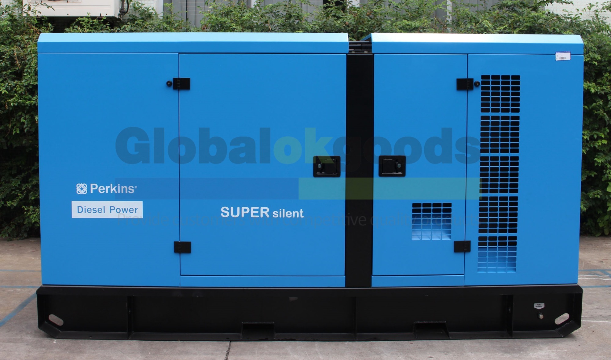 UK.PERKINS 72KVA SUPER SILENT Diesel Generator, UK.DSE Control System