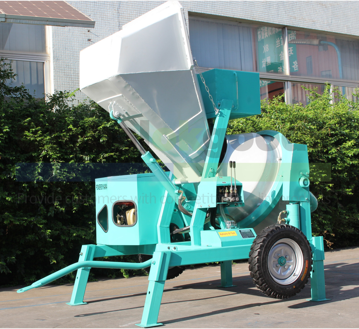 400L Diesel Concrete Mixer,  Italian Series Hydraulic