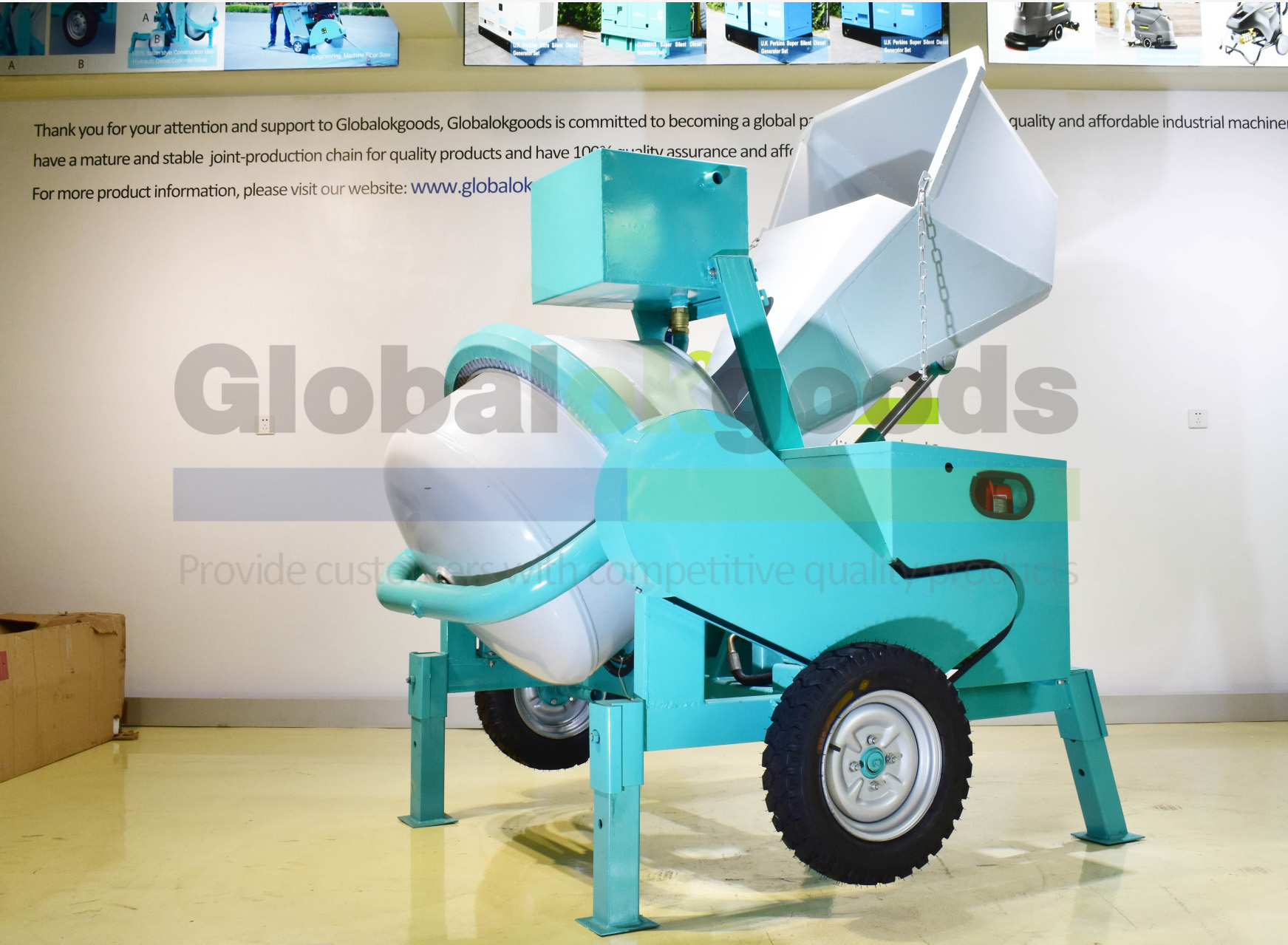 400L Diesel Concrete Mixer,  Italian Series Hydraulic