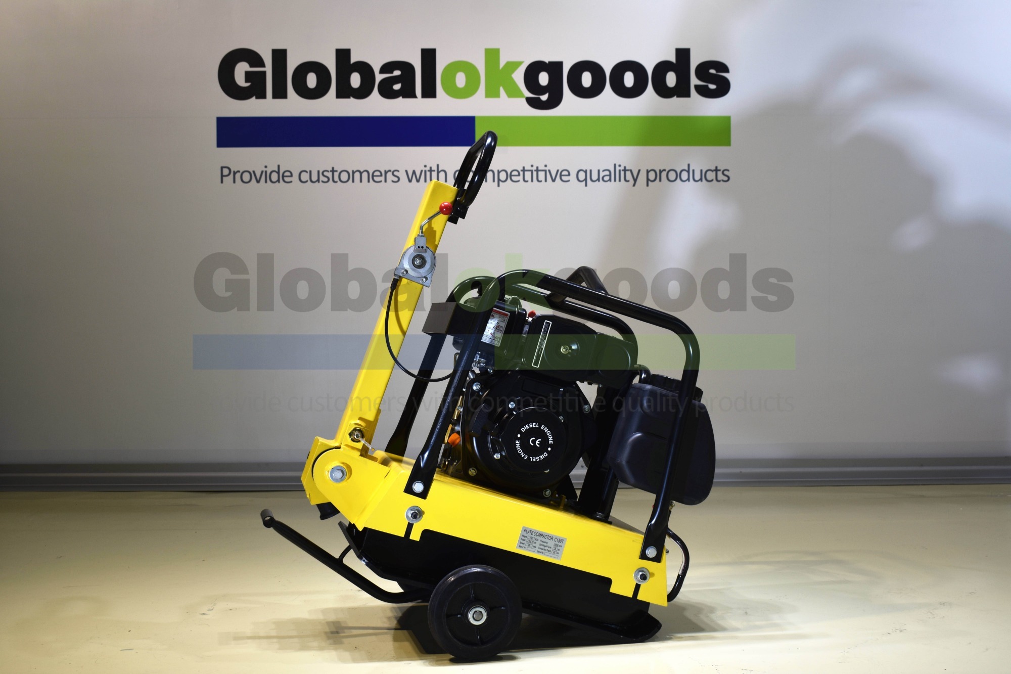 Germany Wacker Neuson Same Serie, Diesel Engine C150 Type High-quality Plate Compactor, Power: 5.5HP, Machine Net weight: 140KG