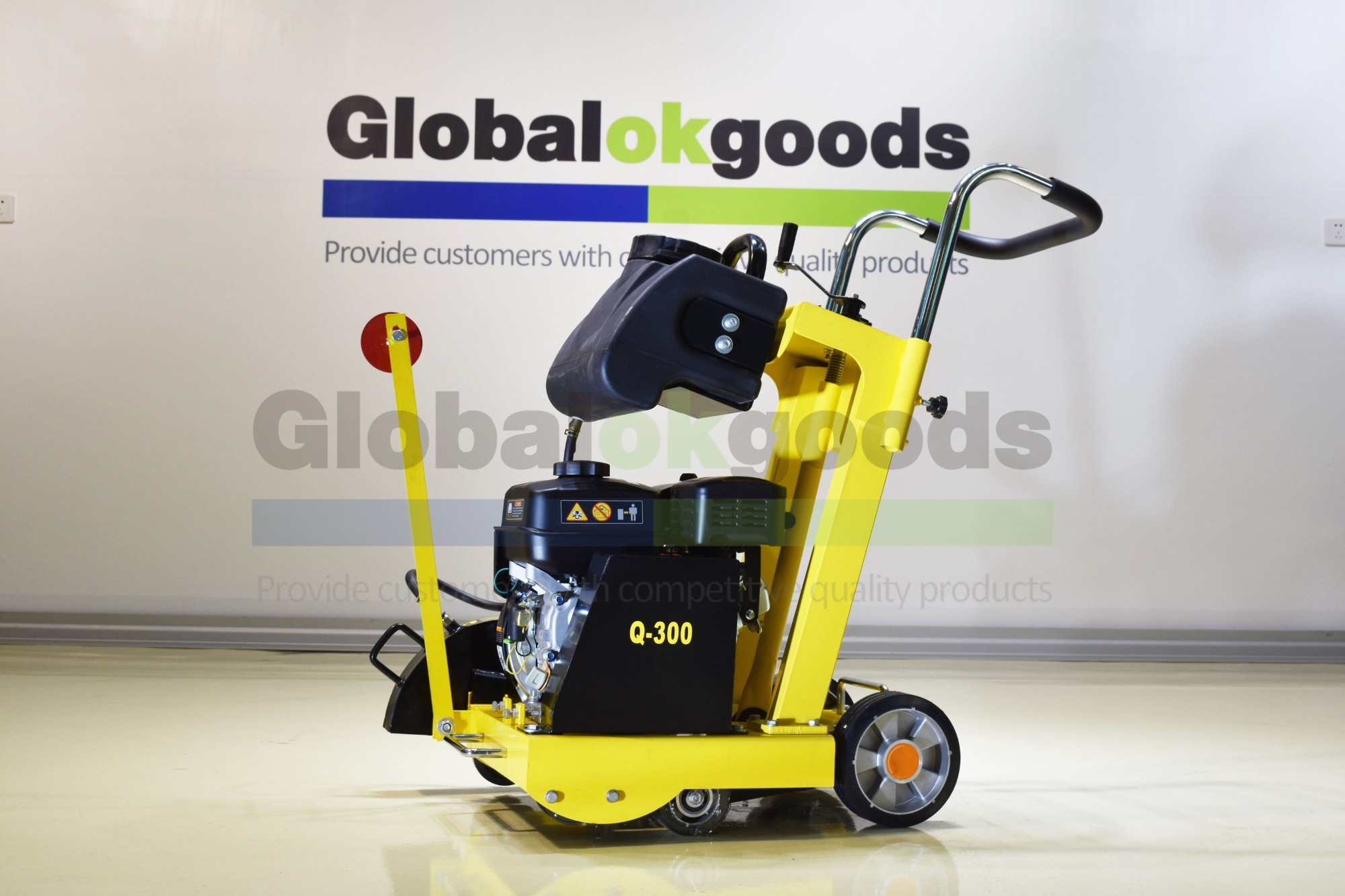 High-quality Q300 Floor Saw, Gasoline Engine, Power: 5.5HP, Blade diameter: 300-350mm