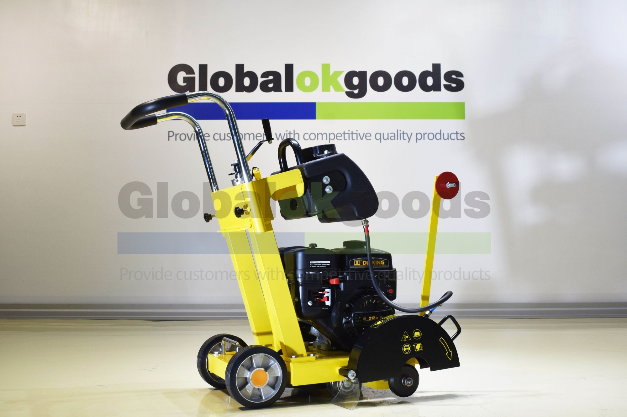 High-quality Q300 Floor Saw, Gasoline Engine, Power: 5.5HP, Blade diameter: 300-350mm