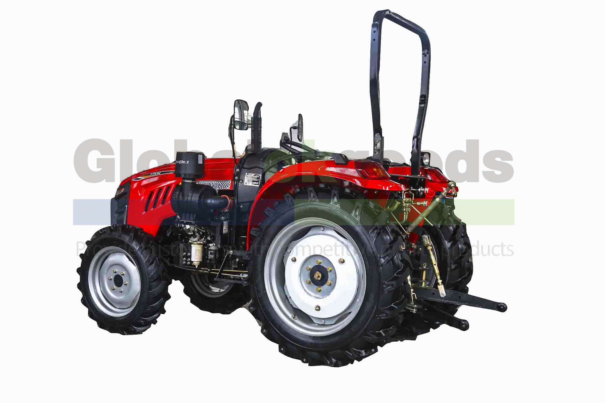 50HP Tractor, 4 x 4 Wheels Driving