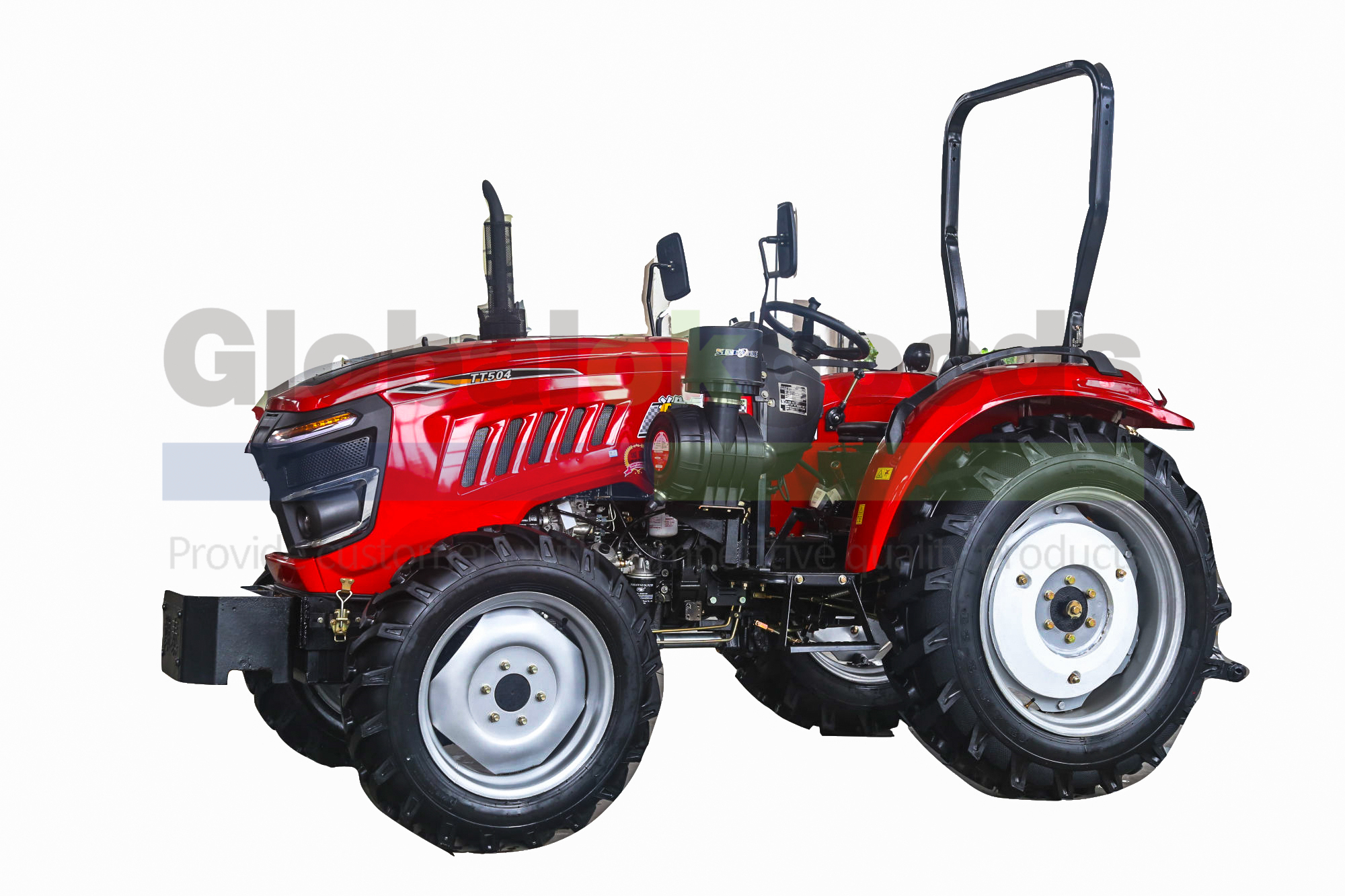 50HP Tractor, 4 x 4 Wheels Driving