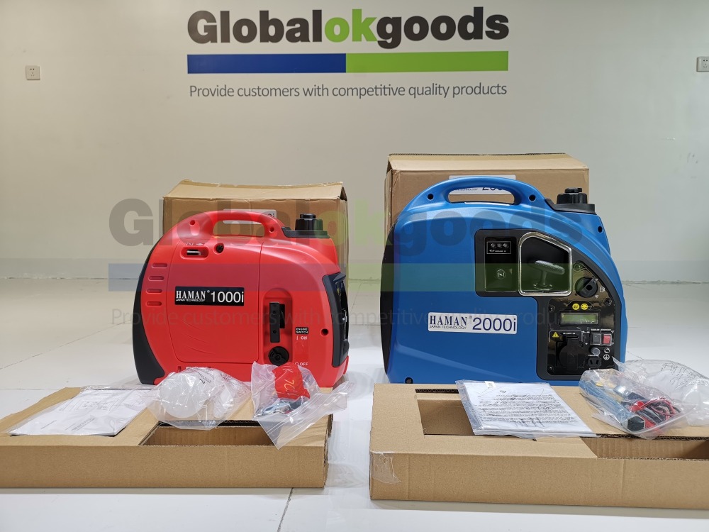 Japan HAMANディーゼル発電機 POWER:2000W Digital Inverter Gasoline Generator, Ultra-silent, Noise level less than 50dB