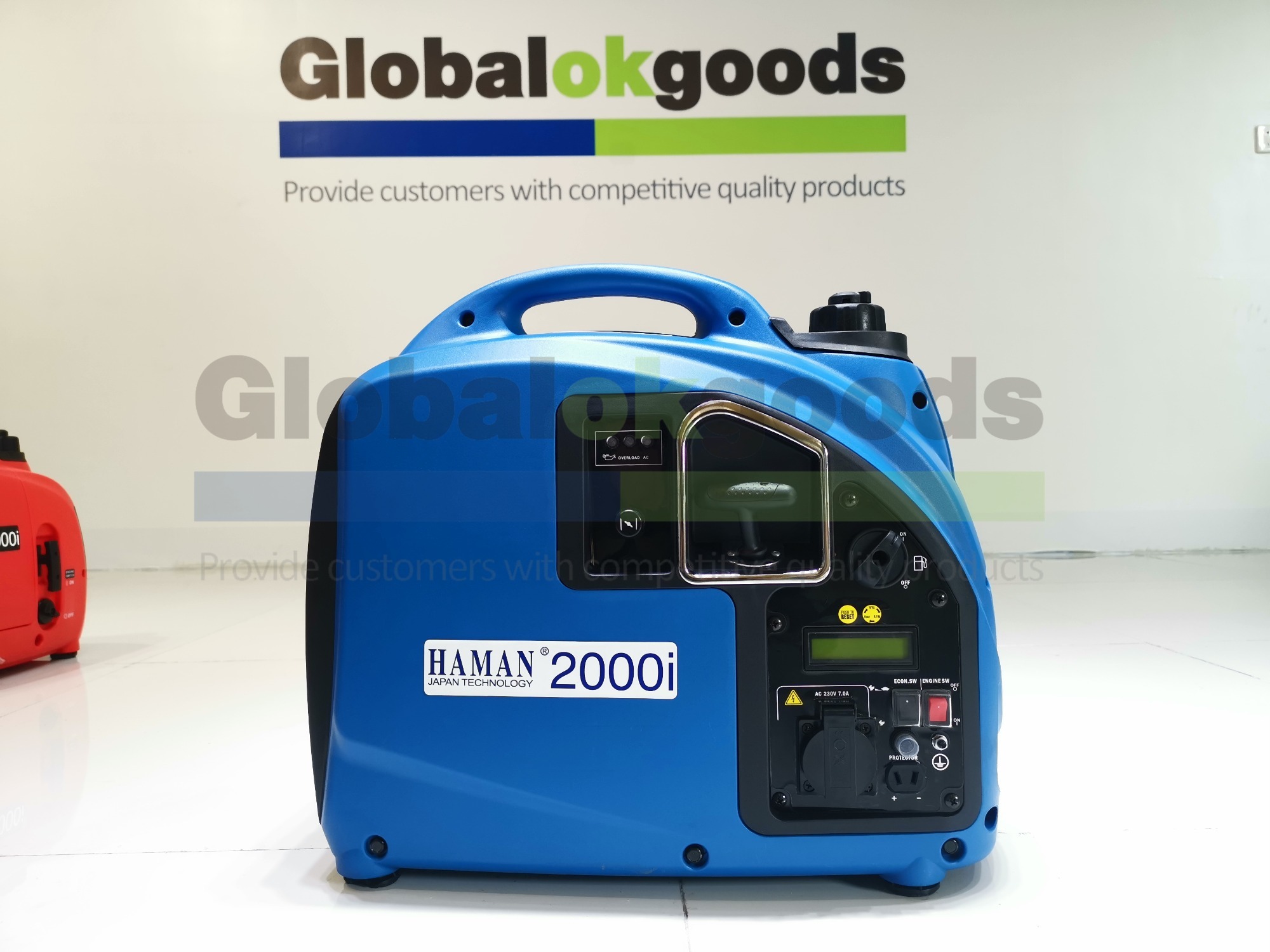 Japan HAMANディーゼル発電機 POWER:2000W Digital Inverter Gasoline Generator, Ultra-silent, Noise level less than 50dB