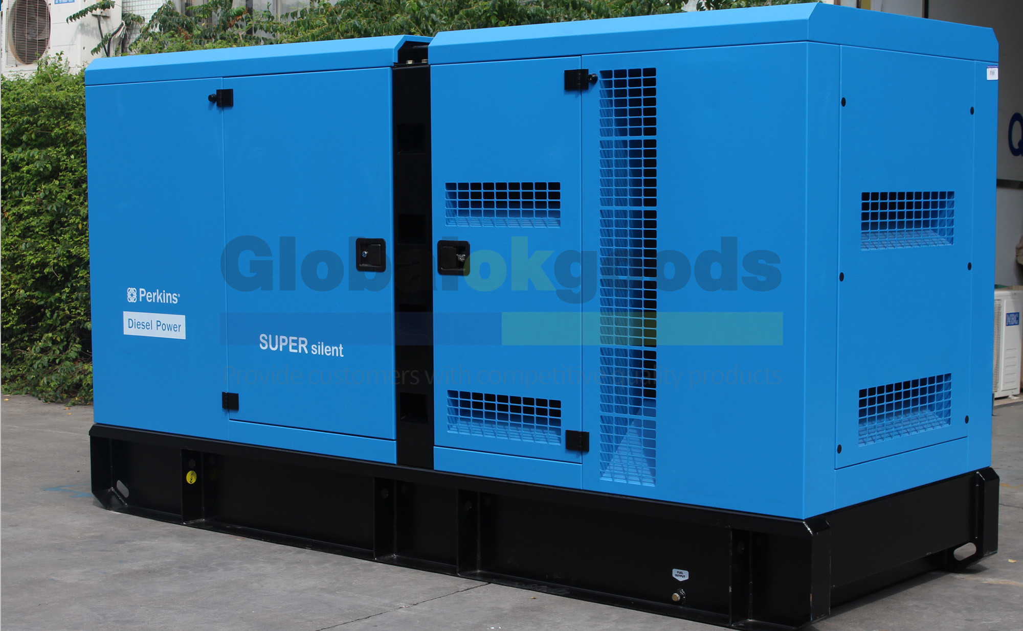 UK.PERKINS POWER:200KVA SUPER SILENT Diesel Generator, UK.DSE Control System