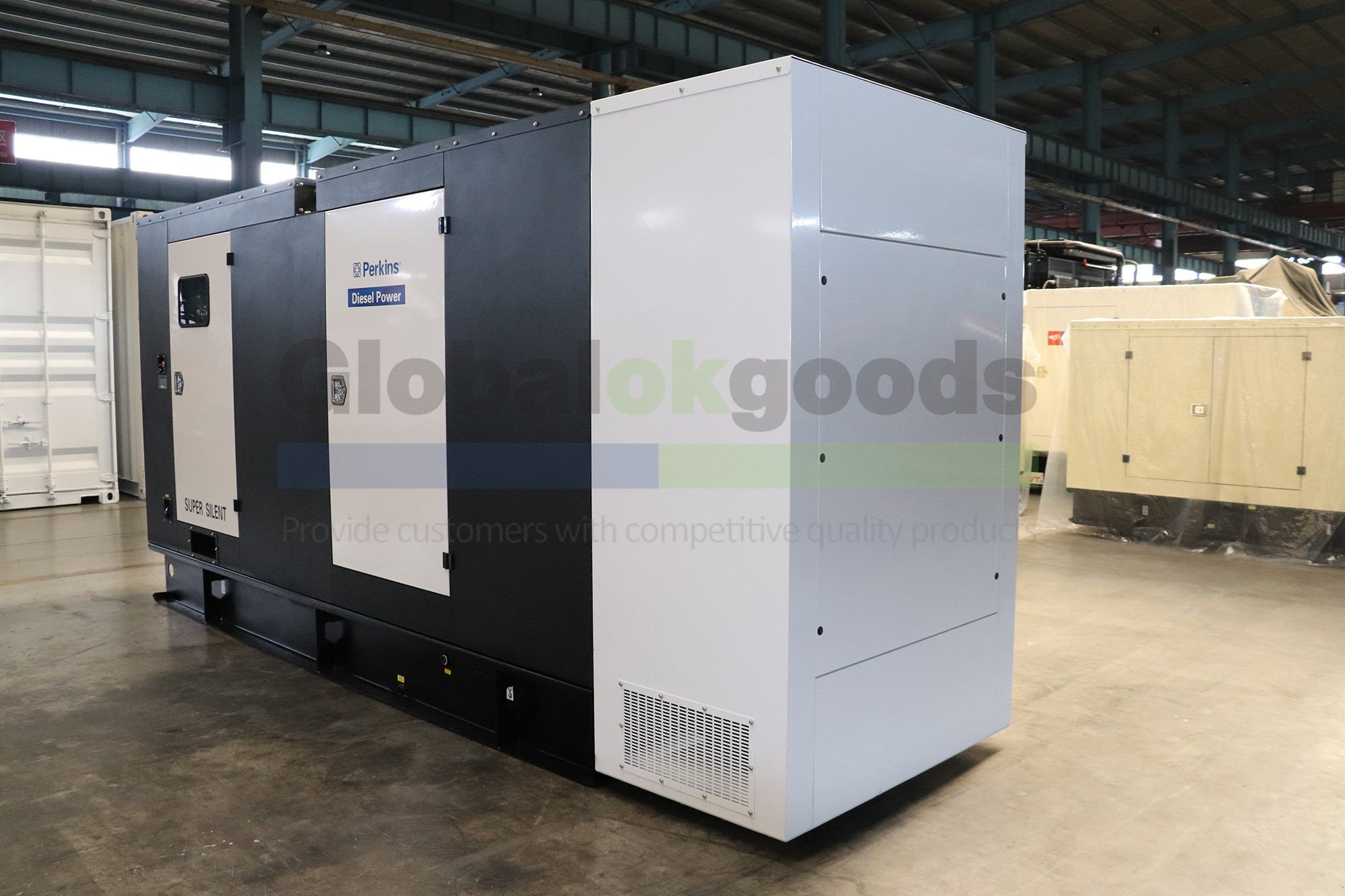 UK.PERKINS POWER:500KVA SUPER SILENT Diesel Generator, UK.DSE Control System
