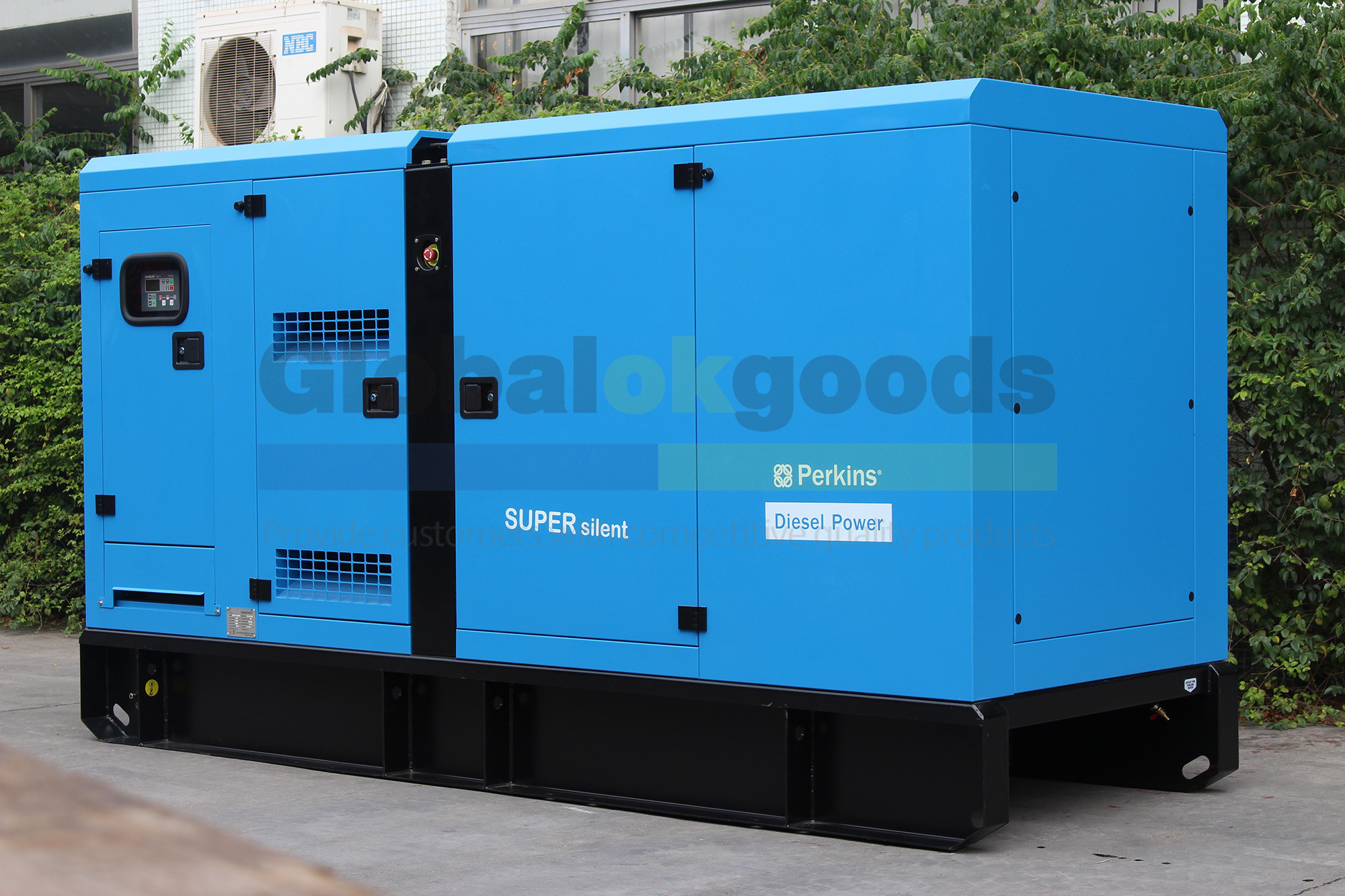 UK.PERKINS POWER:200KVA SUPER SILENT Diesel Generator, UK.DSE Control System