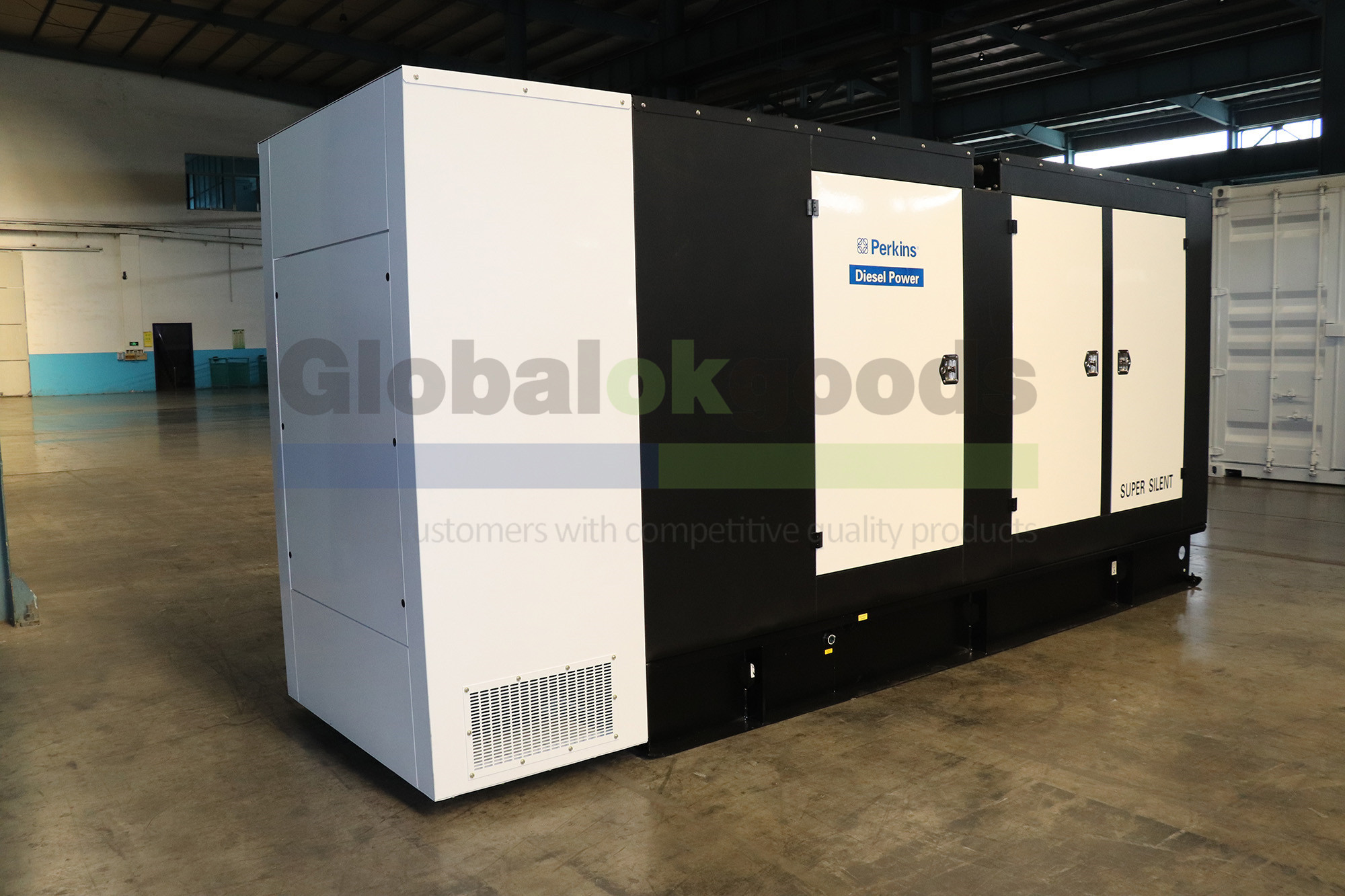 UK.PERKINS POWER:500KVA SUPER SILENT Diesel Generator, UK.DSE Control System