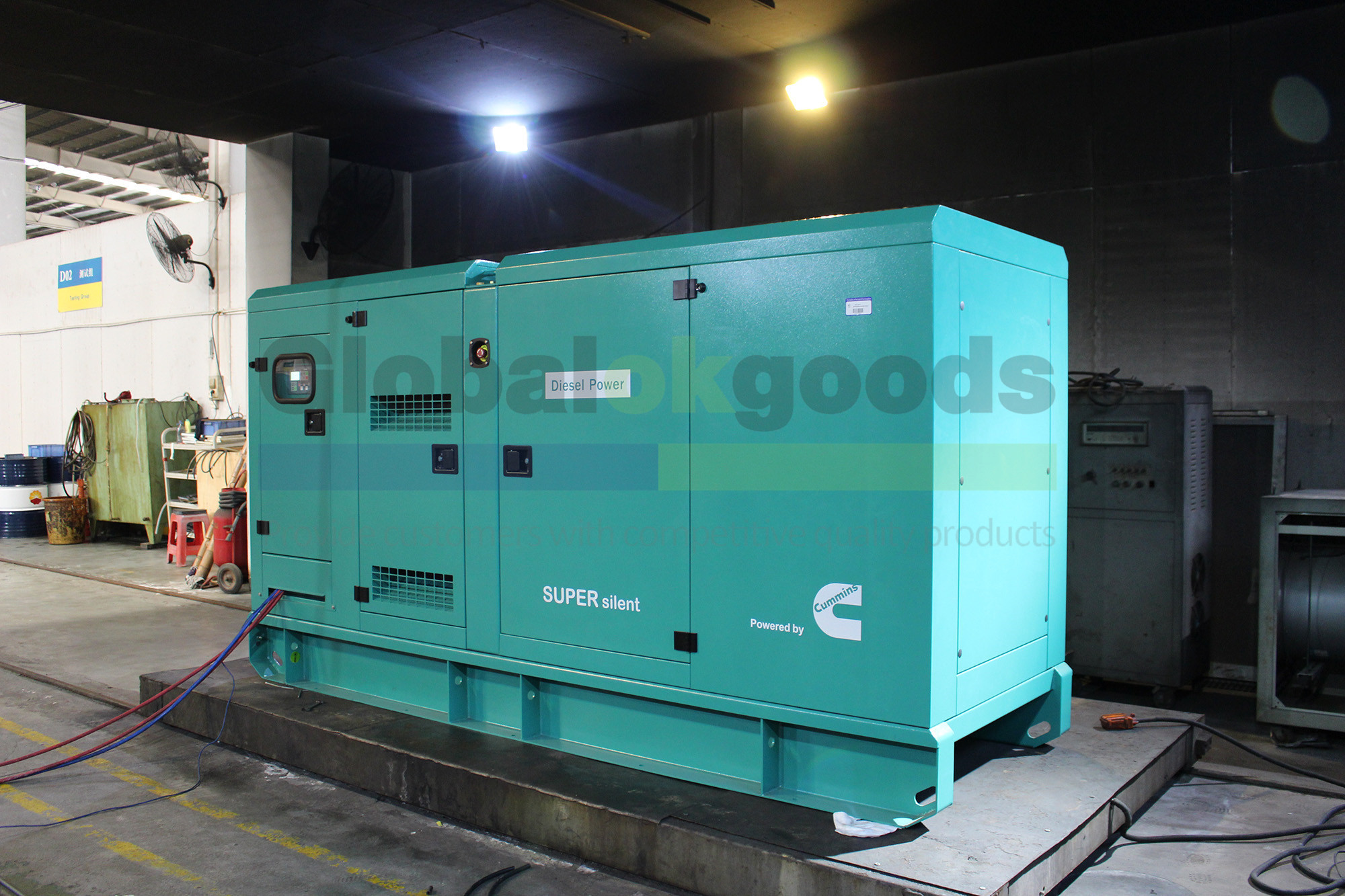 POWER:150KVA USA.CUMMINS  Diesel Generator, UK.DSE Control System