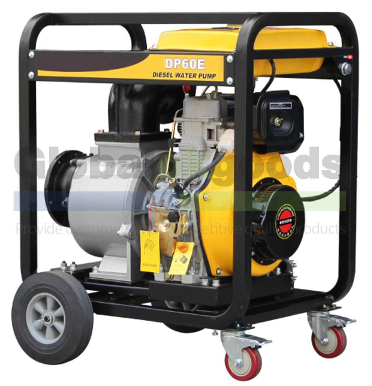 DP60E 6INCH 12VOLT ELECTRIC START DIESEL WATER PUMP