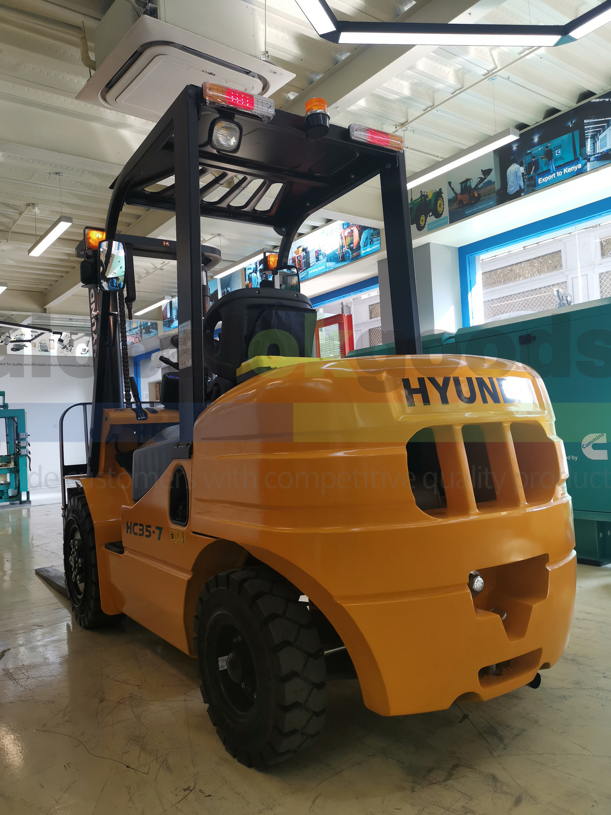 Original Korea Hyundai 3.5T High-quality Diesel Forklift