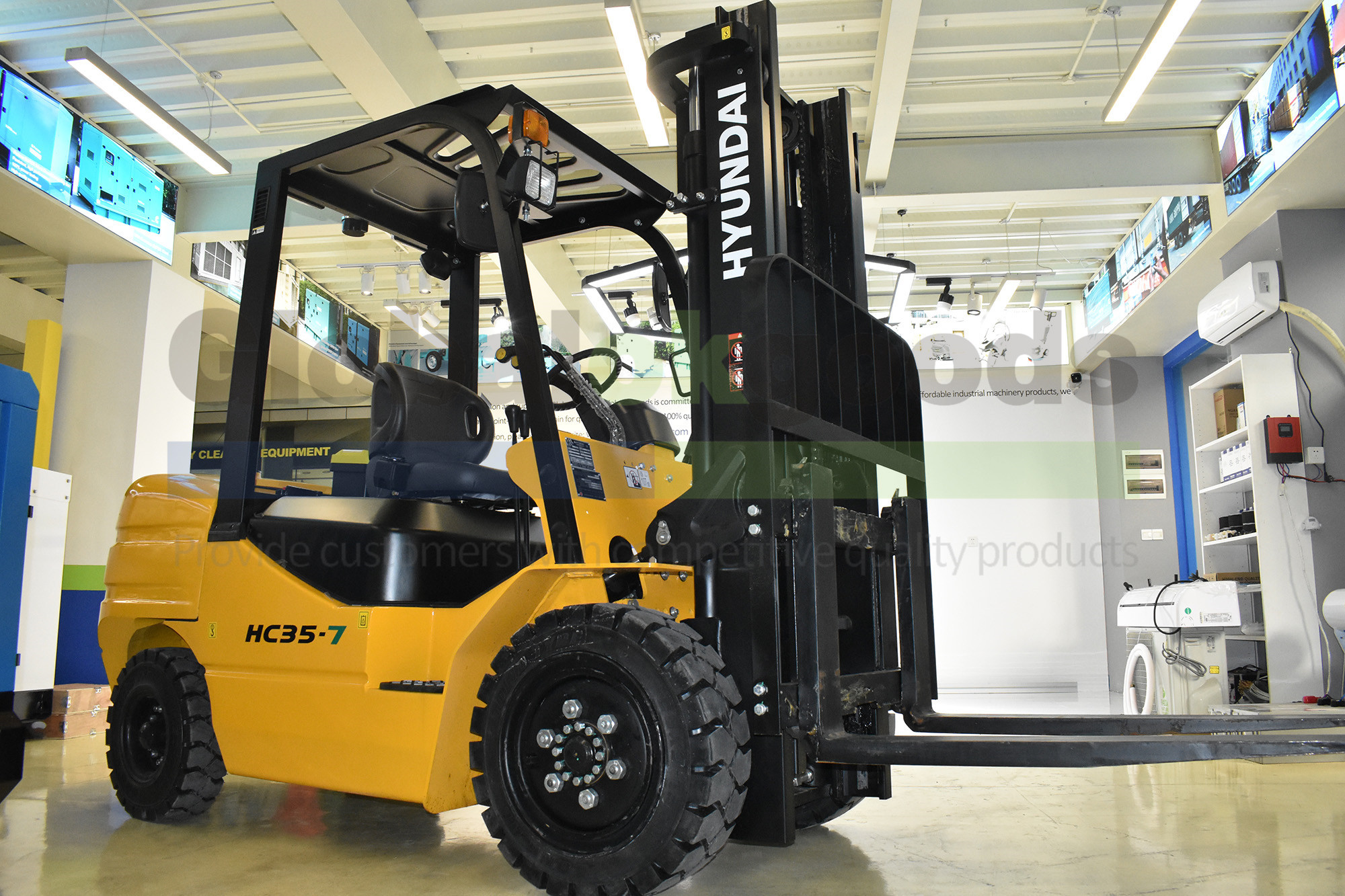Original Korea Hyundai 3.5T High-quality Diesel Forklift