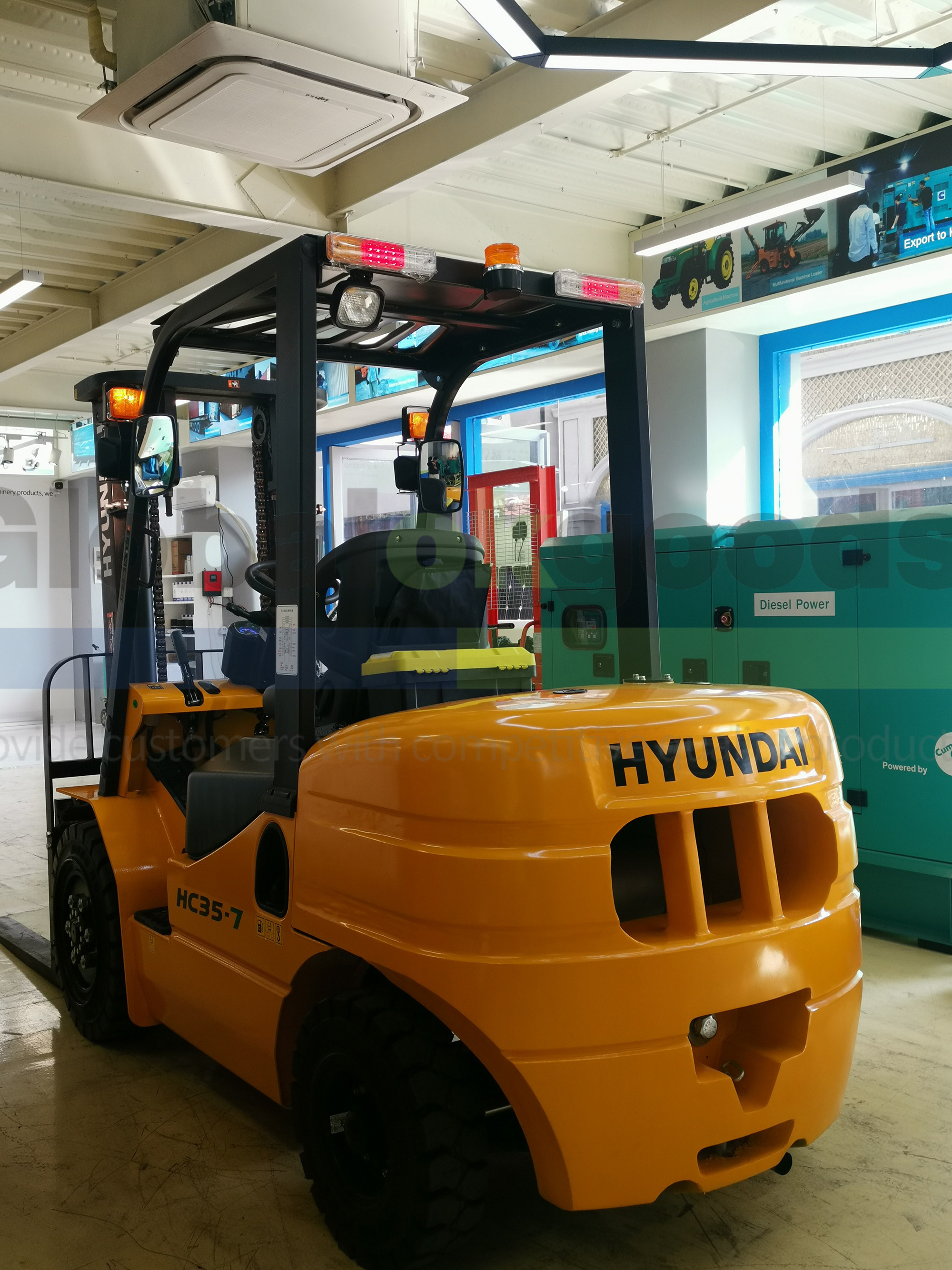 Original Korea Hyundai 3.5T High-quality Diesel Forklift