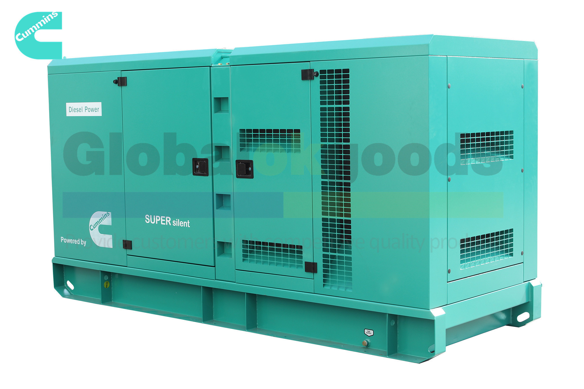 POWER:500KVA CUMMINS Diesel Generator, UK.DSE7320 intelligent control system