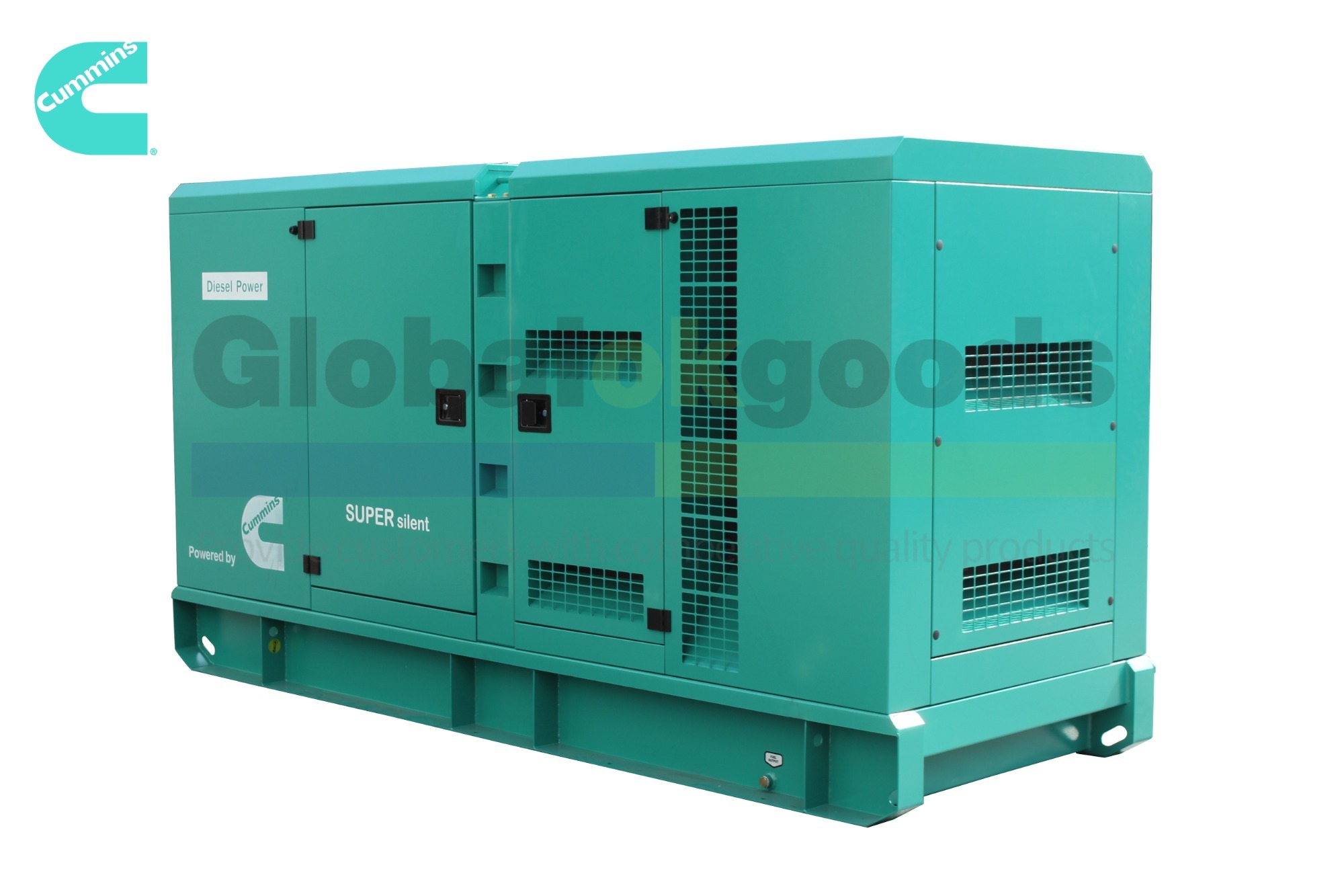 POWER:200KVA CUMMINS SUPER SILENT Diesel Generator, intelligent control system
