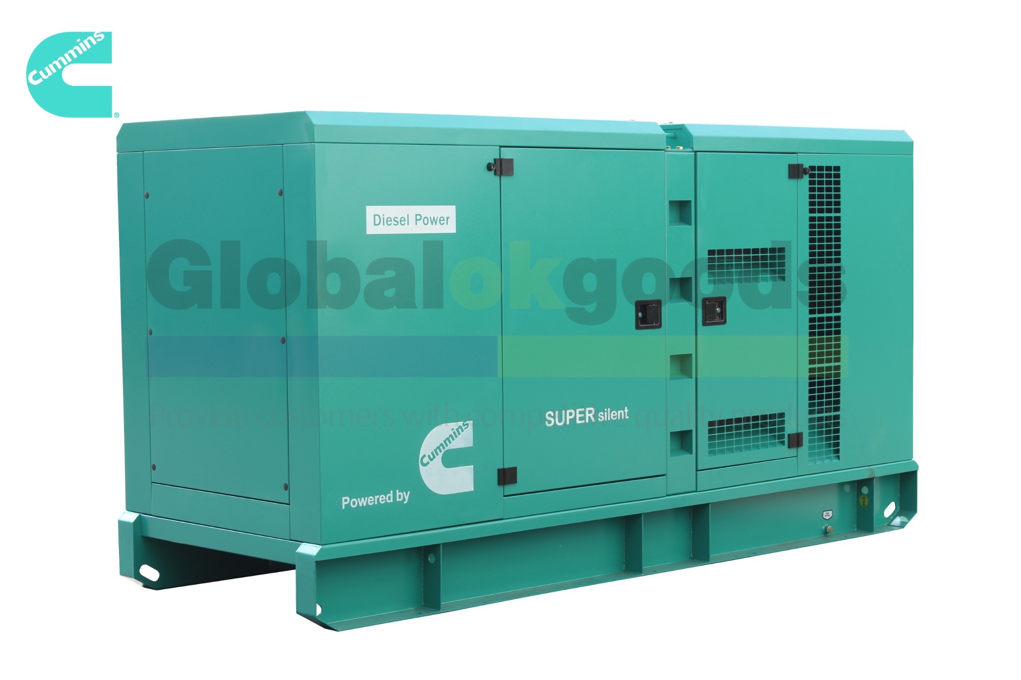 POWER:200KVA CUMMINS SUPER SILENT Diesel Generator, intelligent control system