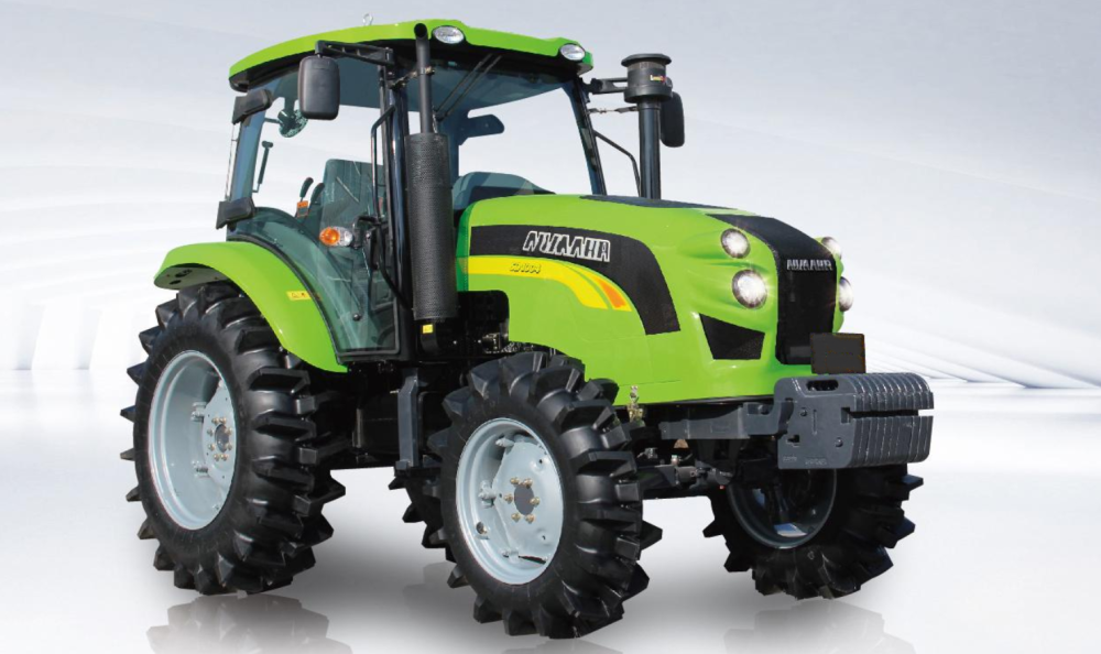 110HP 4x4(Four wheels driving) High configuration Luxury Diesel Tractor, A/C Cabinet with music, USB and radio