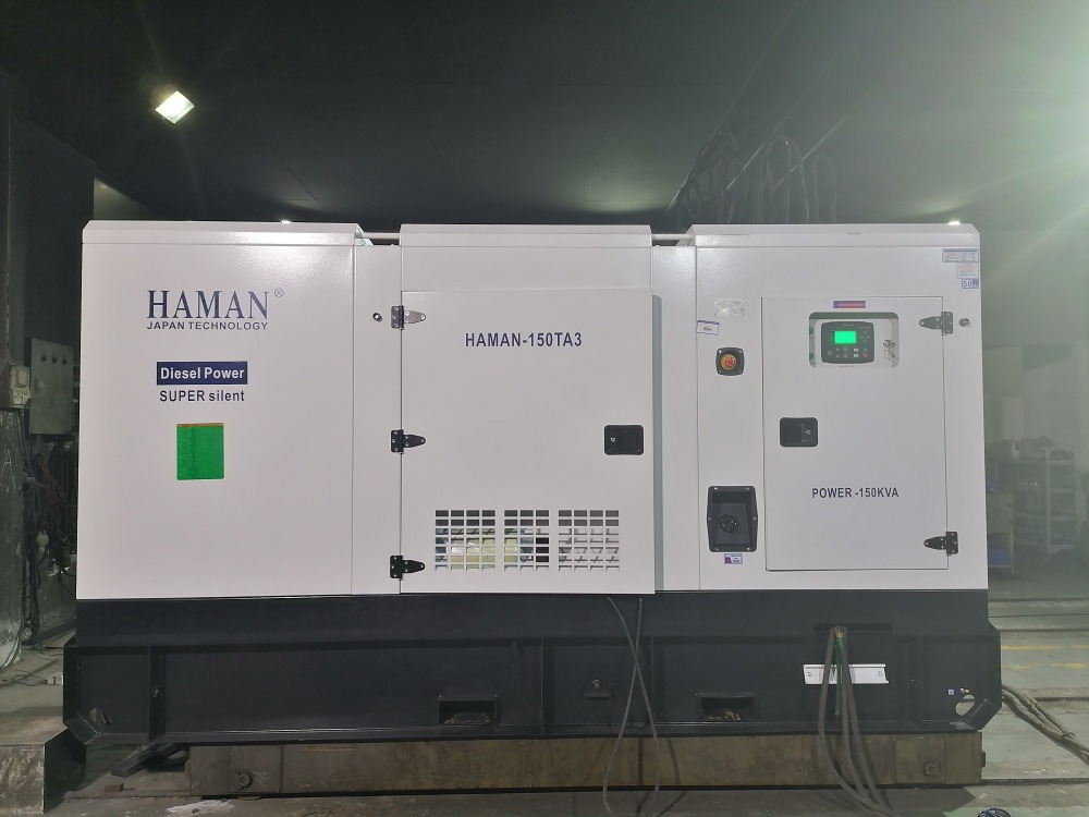 POWER:150KVA Japan HAMAN ディーゼル発電機SUPER SILENT Diesel Generator