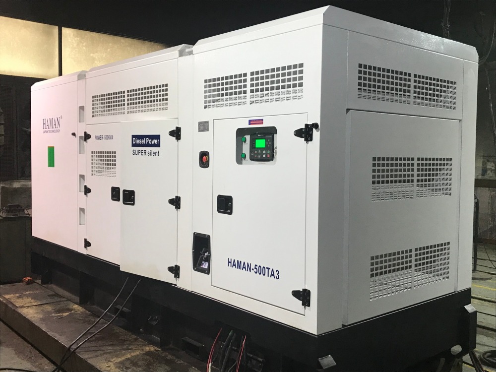 POWER:500KVA Japan HAMANディーゼル発電機 SUPER SILENT Diesel Generator