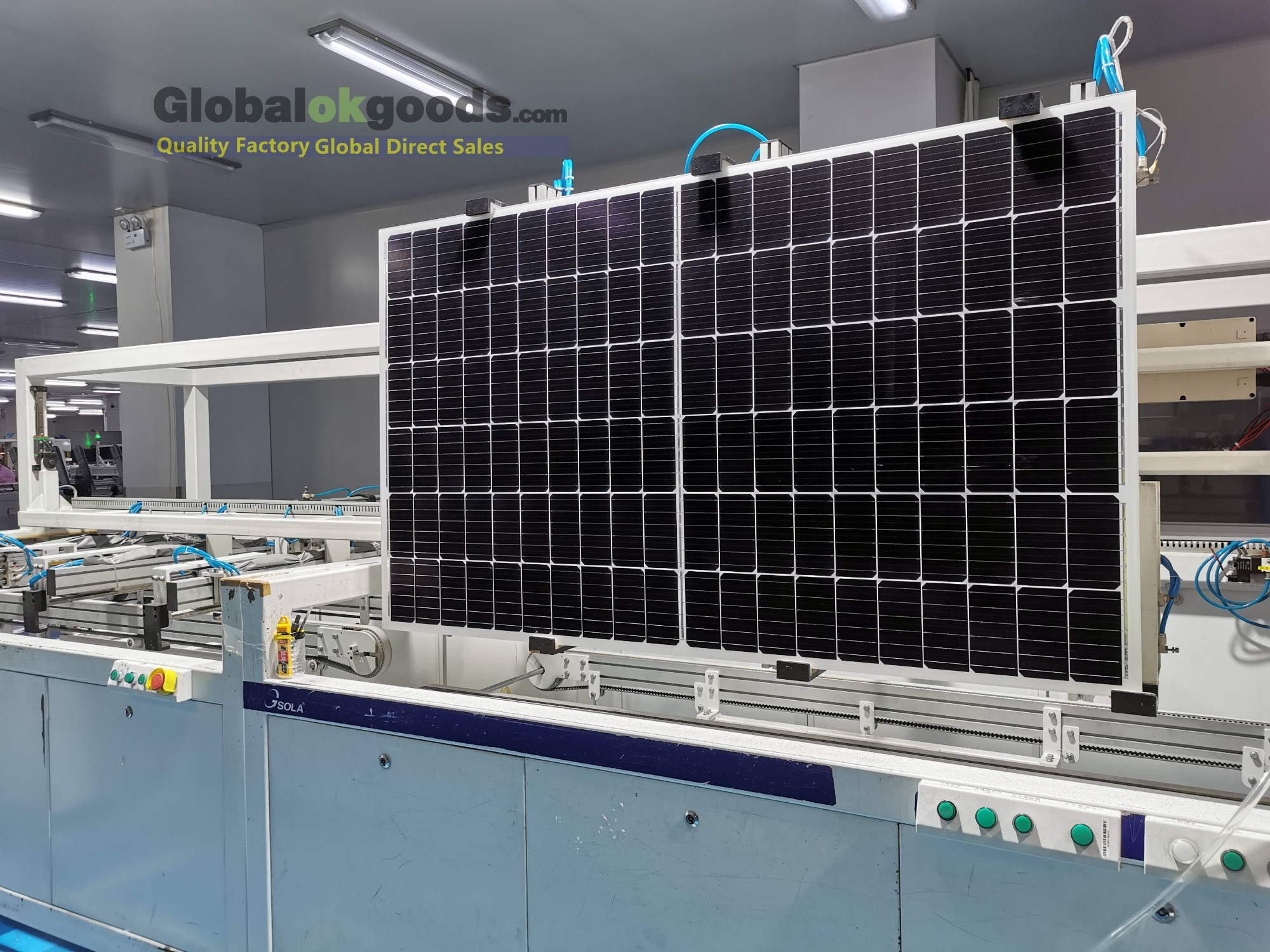 POWER-450W High-quality mono Solar Panel 100% Power High Conversion Efficiency