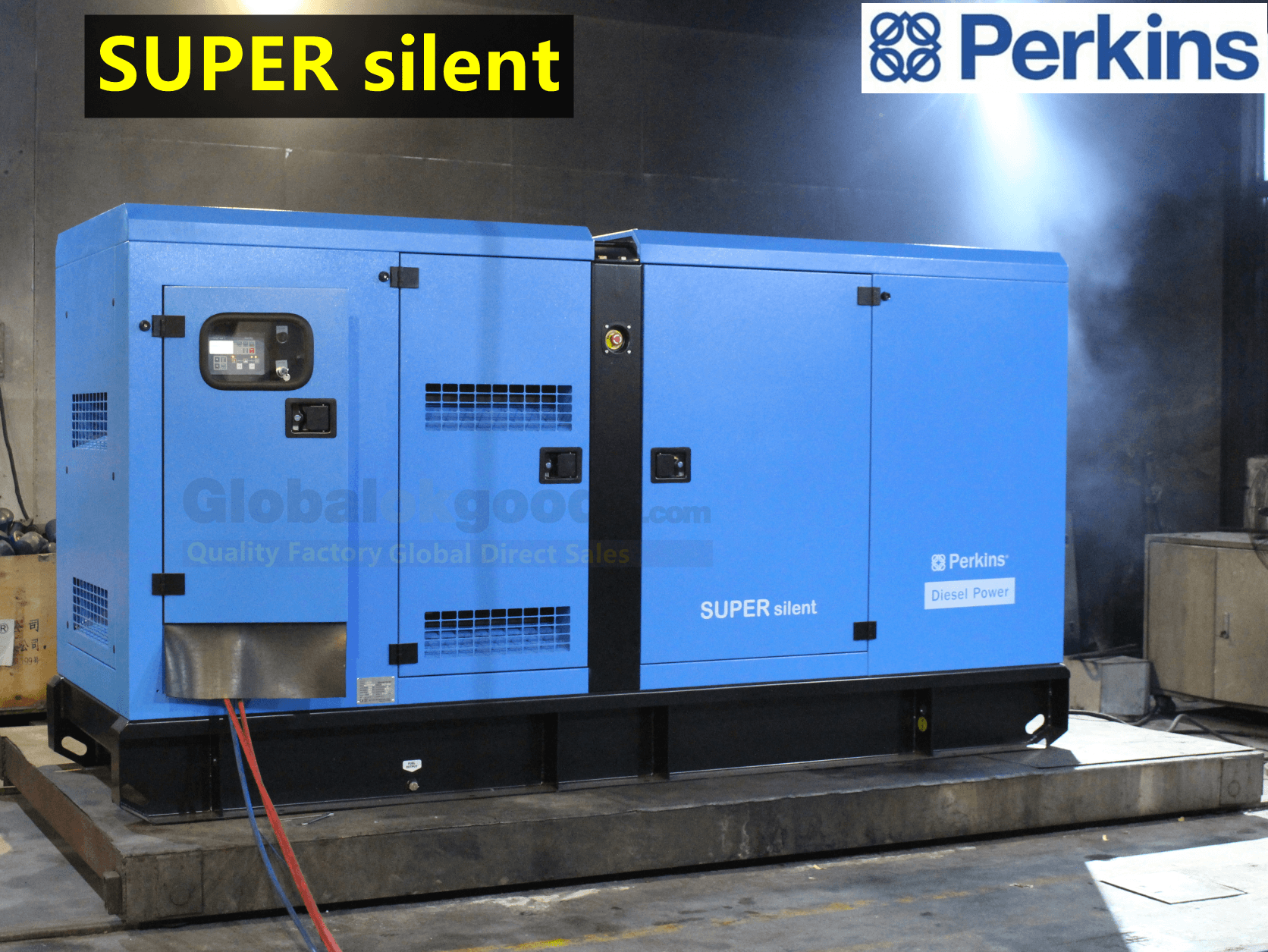 UK.PERKINS POWER-150KVA SUPER SILENT Diesel Generator, UK.DSE Control System