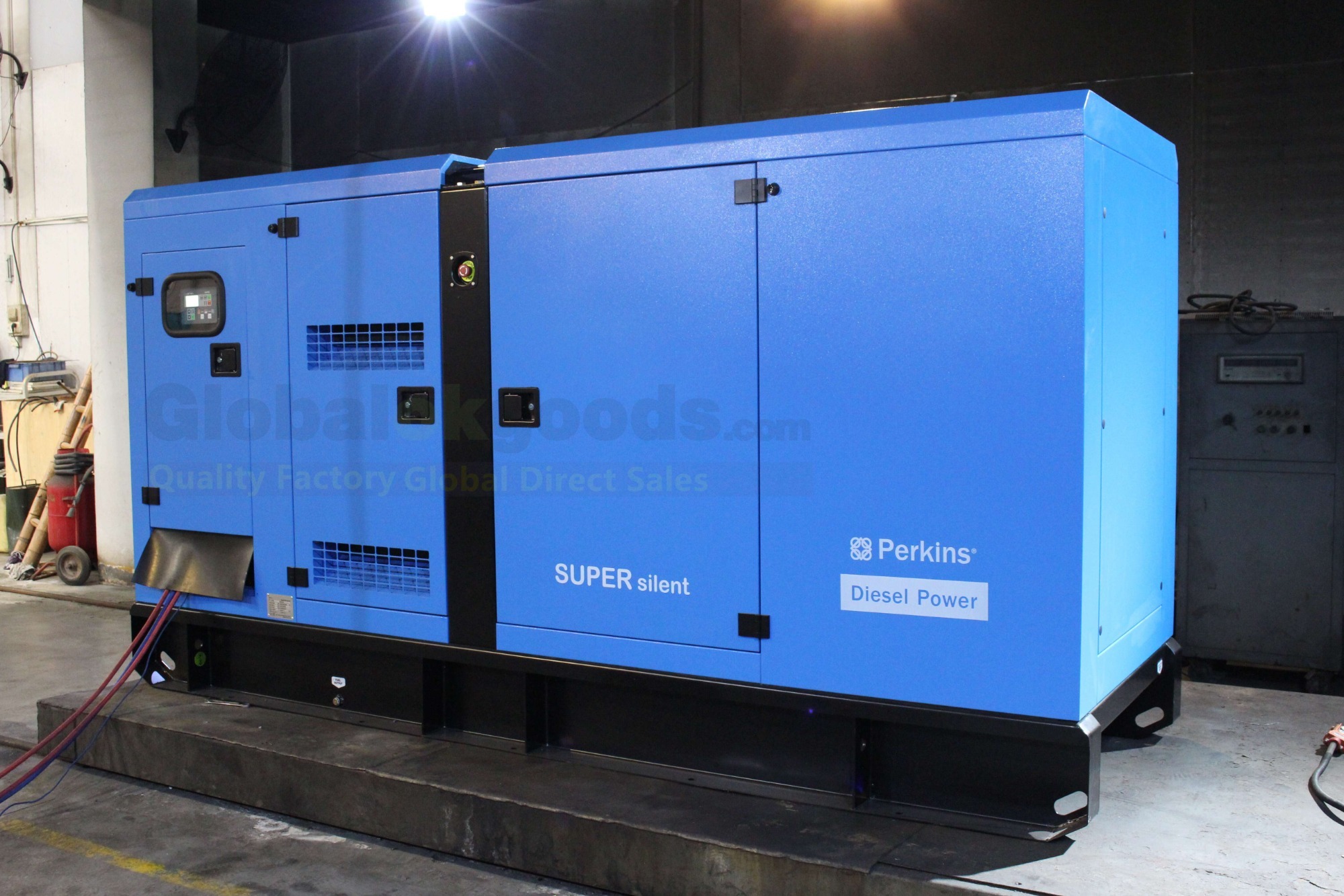 UK.PERKINS POWER-150KVA SUPER SILENT Diesel Generator, UK.DSE Control System