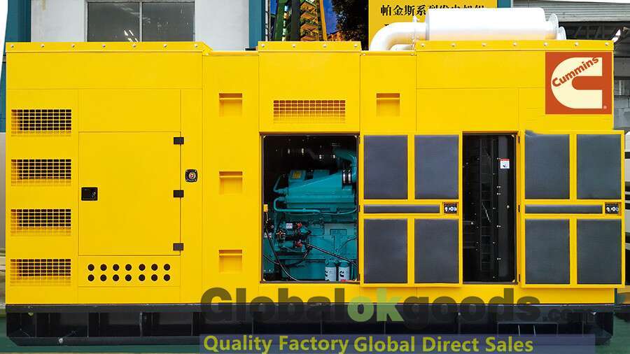 POWER:1000KVA CUMMINS Diesel Generator, UK.DSE7320 intelligent control system