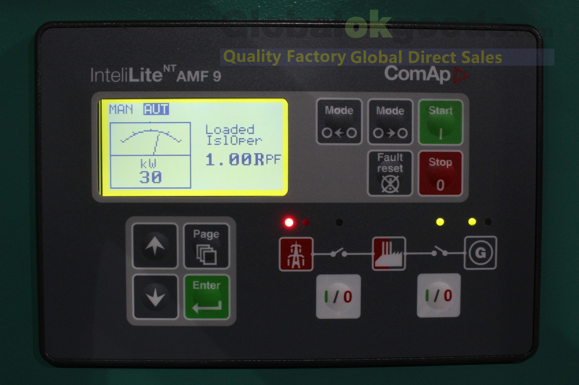 POWER:44KVA CUMMINS SUPER Silent Diesel Generator,intelligent control system