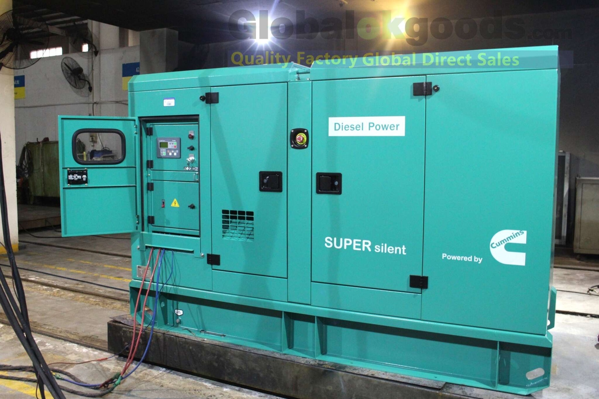 POWER:44KVA CUMMINS Diesel Generator,intelligent control system