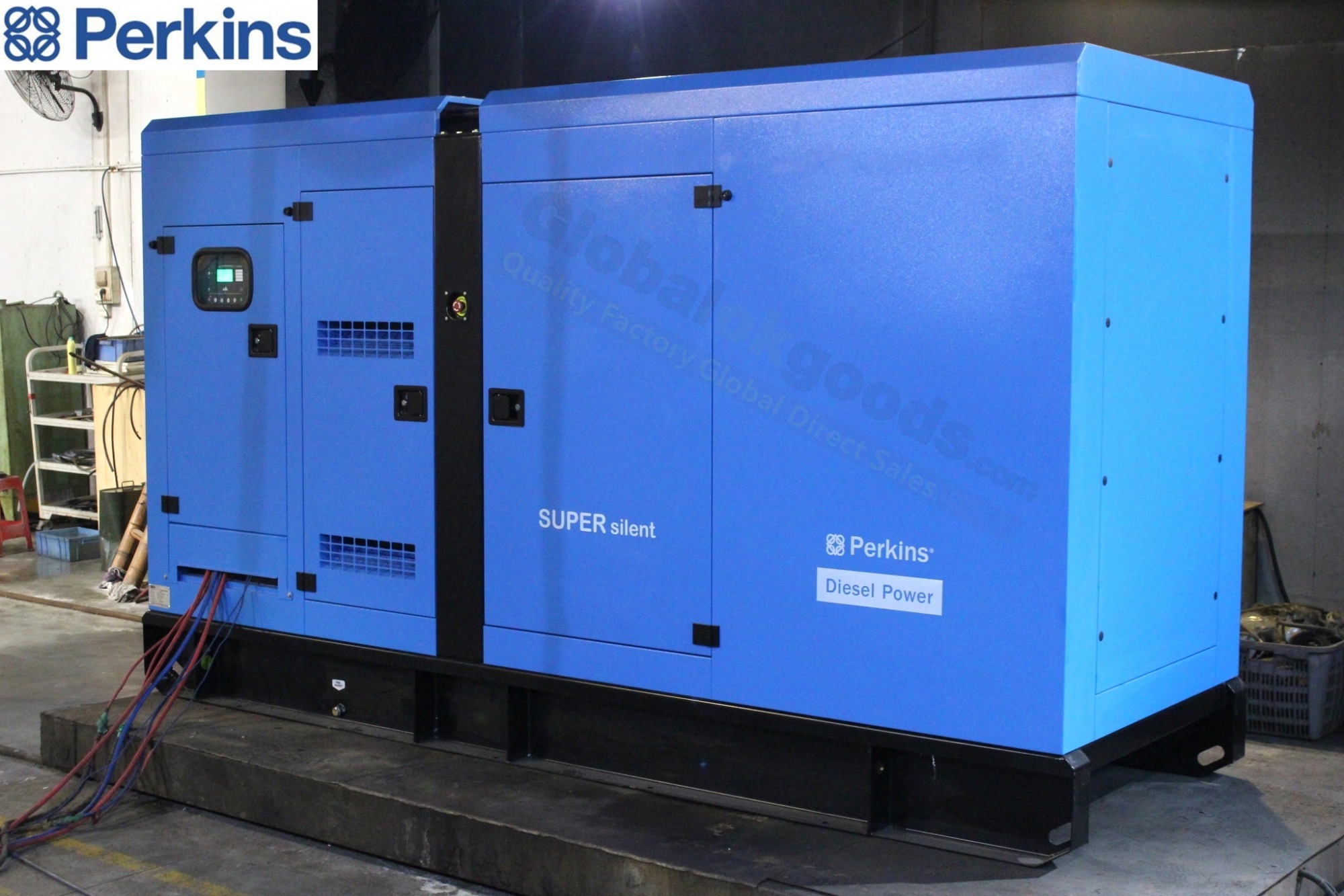 UK.PERKINS POWER-715KVA Diesel Generator, UK.DSE Control System