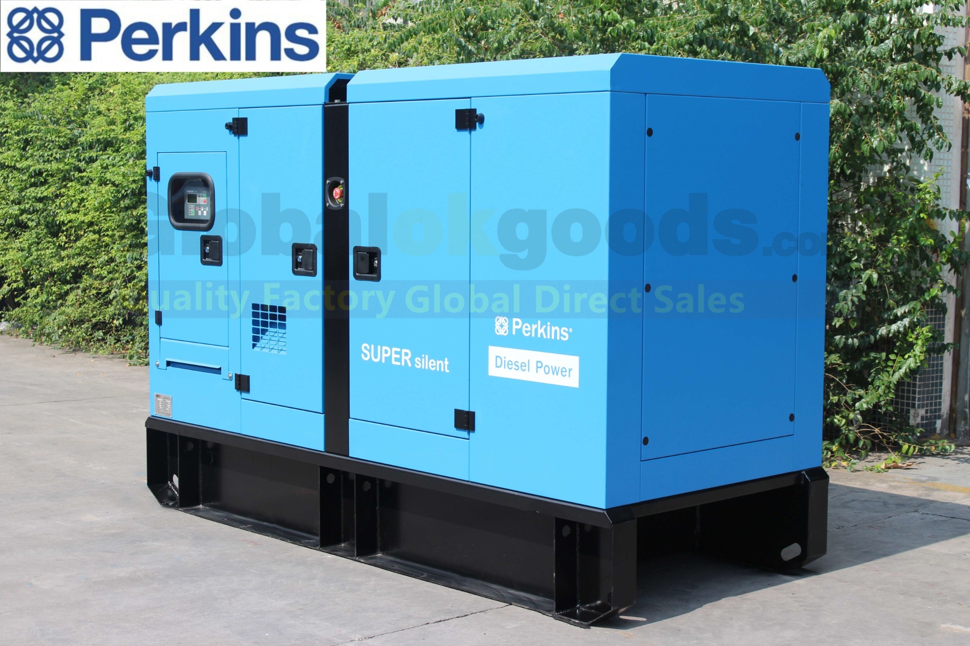 UK.PERKINS POWER-33KVA Diesel Generator, intelligent Control System