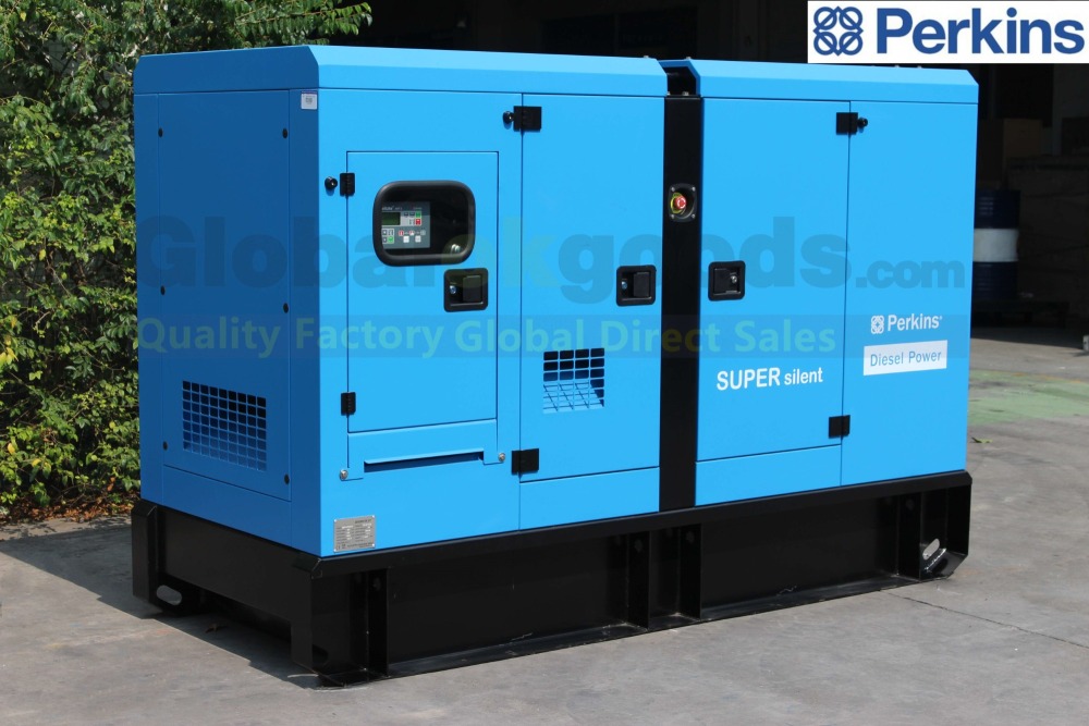 UK.PERKINS POWER-33KVA SUPER Silent Diesel Generator, intelligent Control System